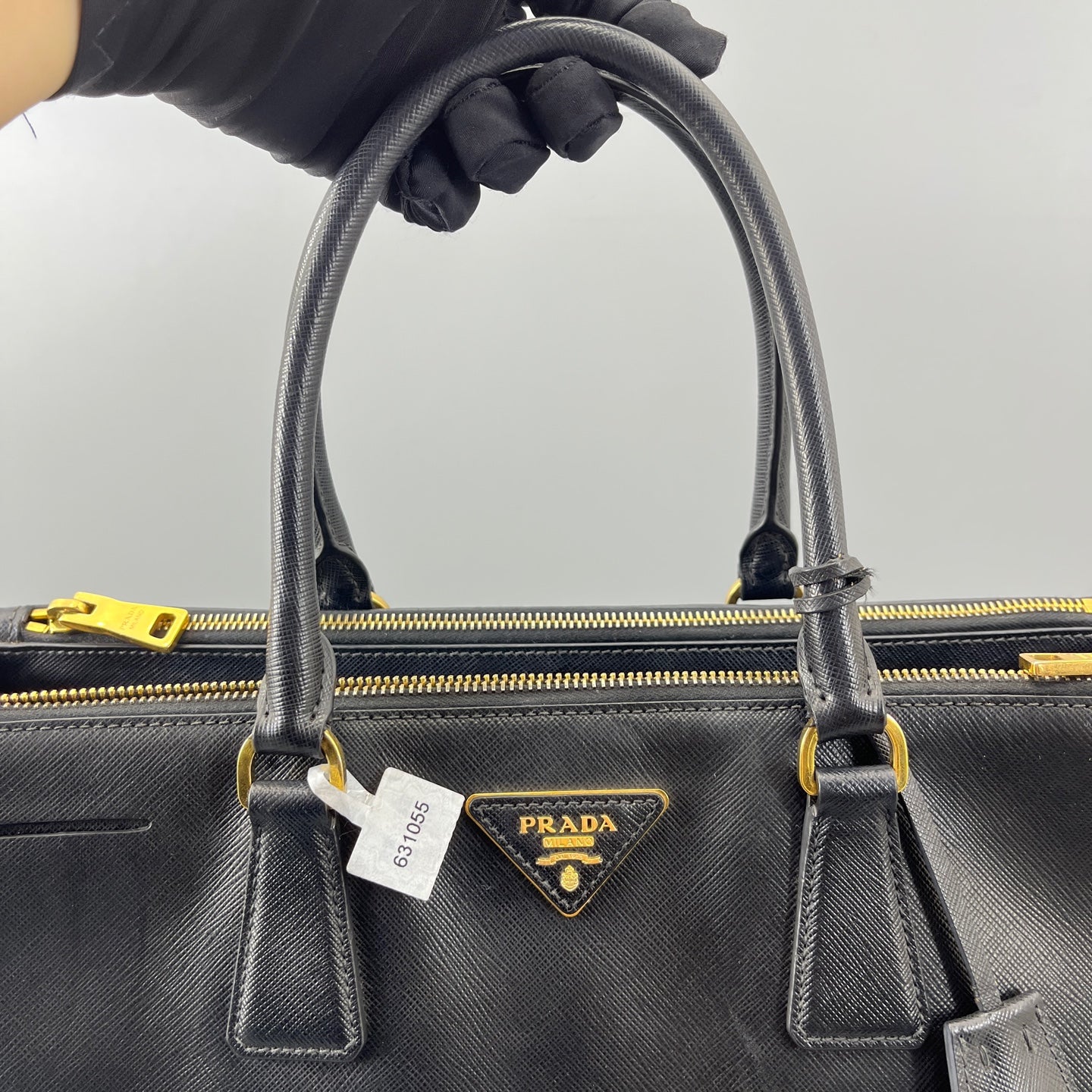 Prada - Galleria - Leather - Black - (Large)