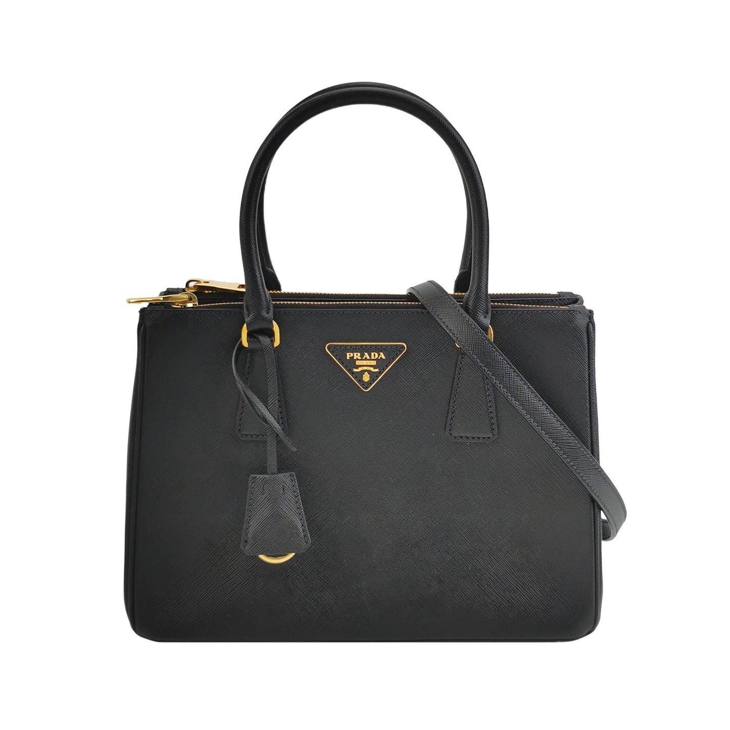 Prada - Galleria - Leather - Black - (Medium)