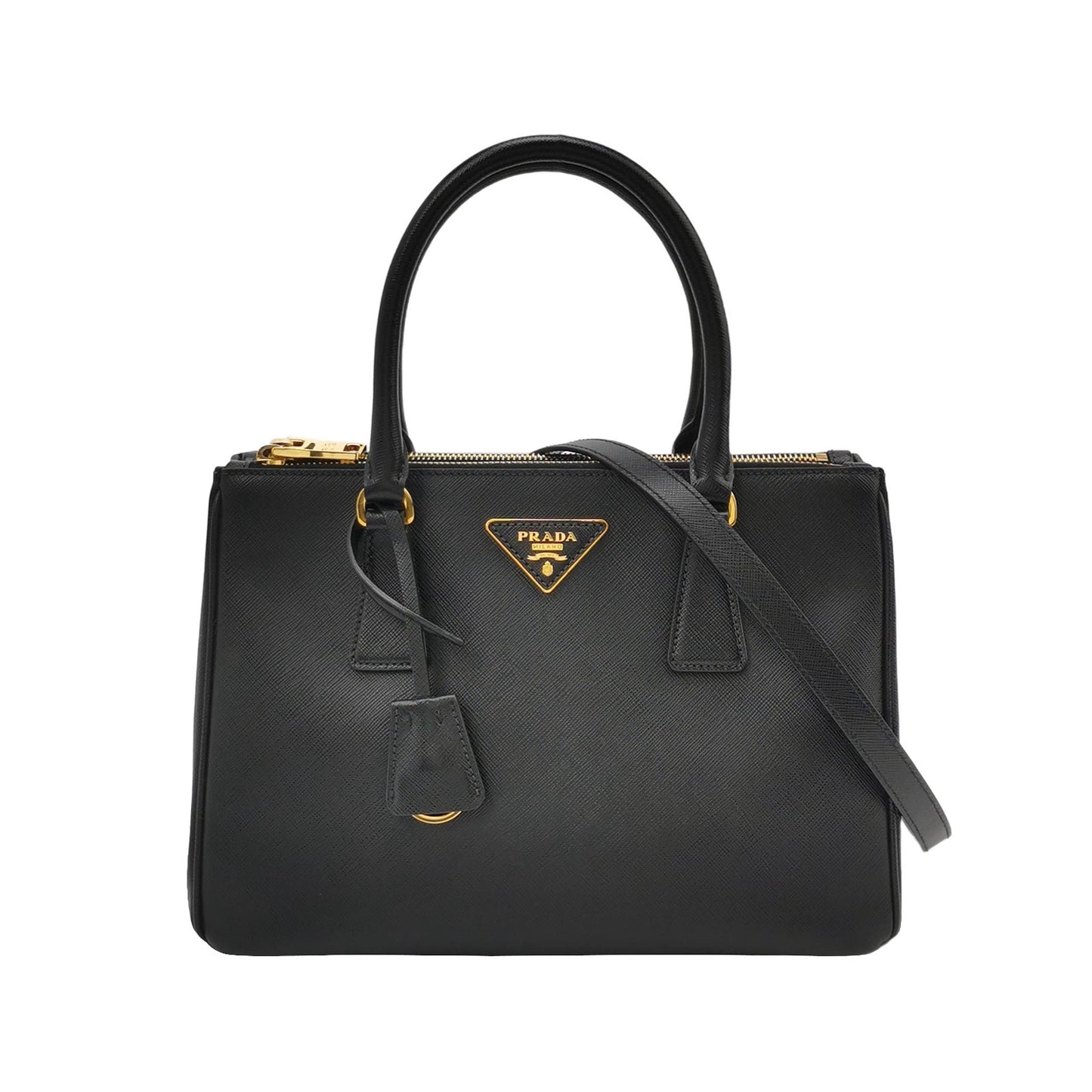 Prada - Galleria - Leather - Black - (medium)