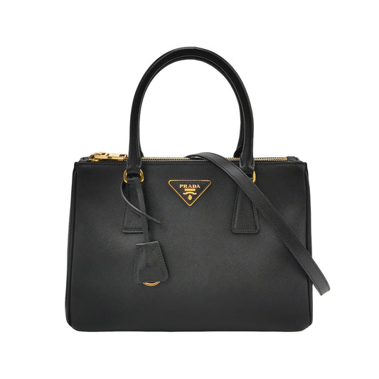 Prada - Galleria - Leather - Black - (medium)