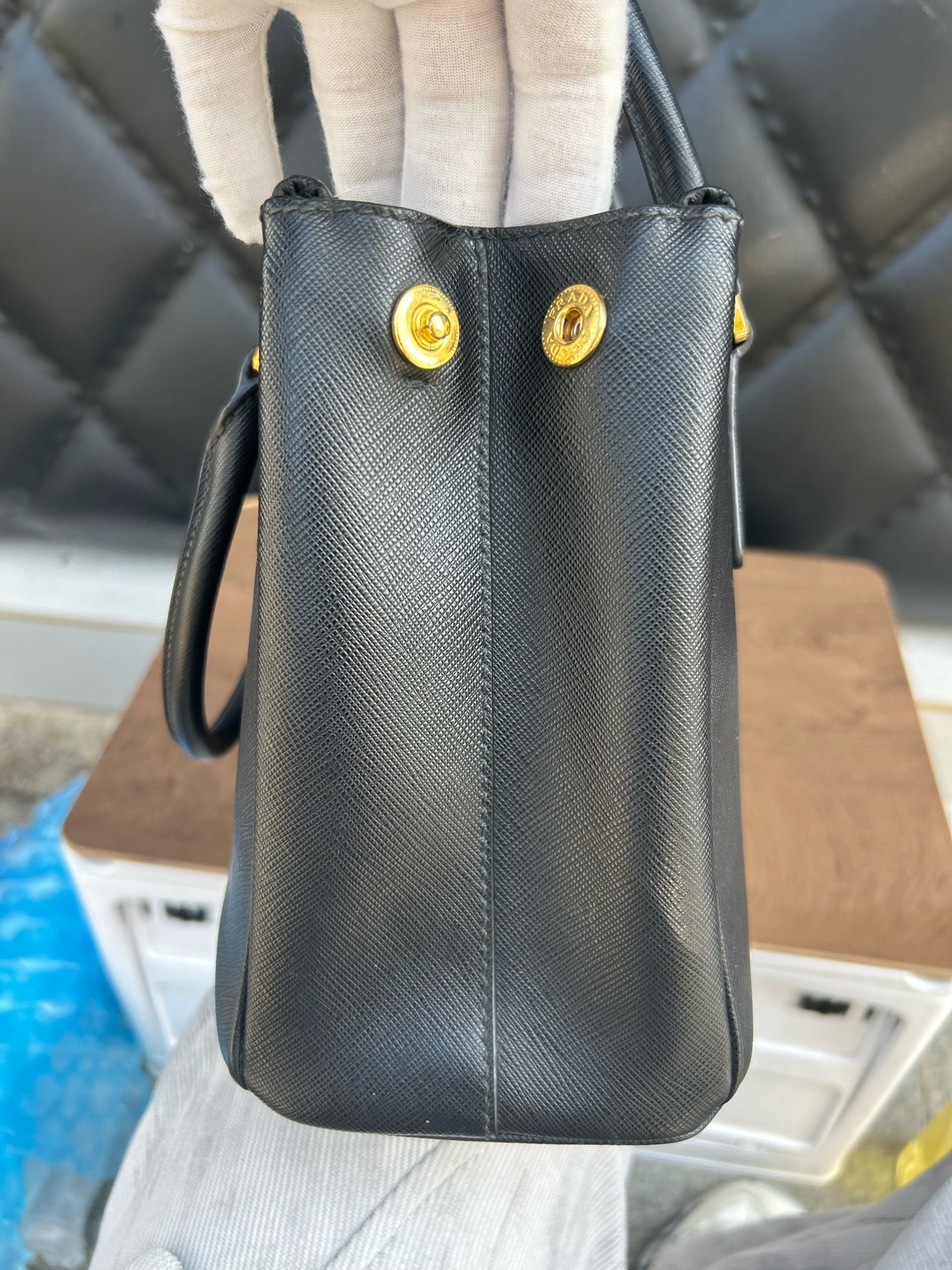 Prada - Galleria - Leather - Black - (medium)