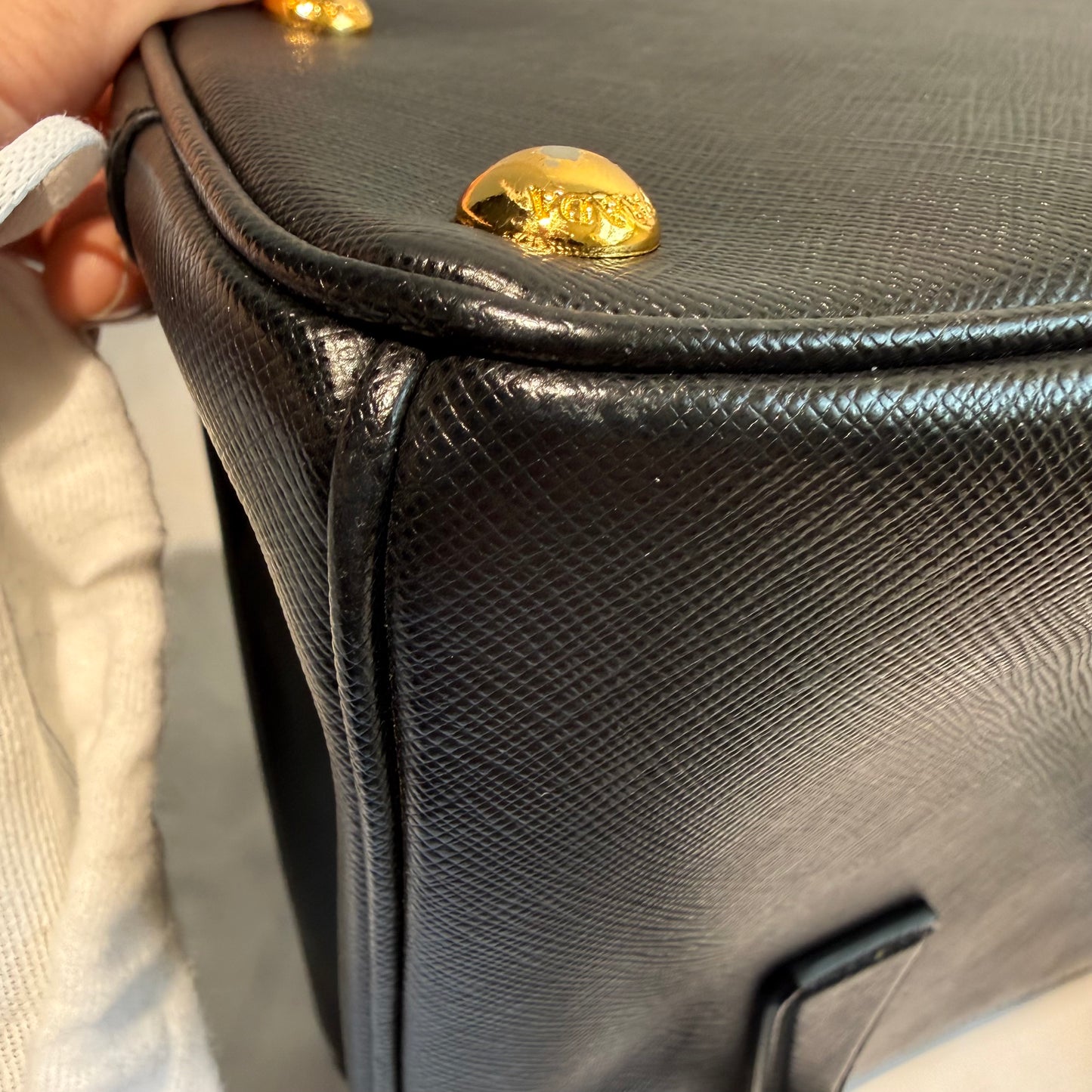 Prada - Galleria - Leather - Black - (medium)