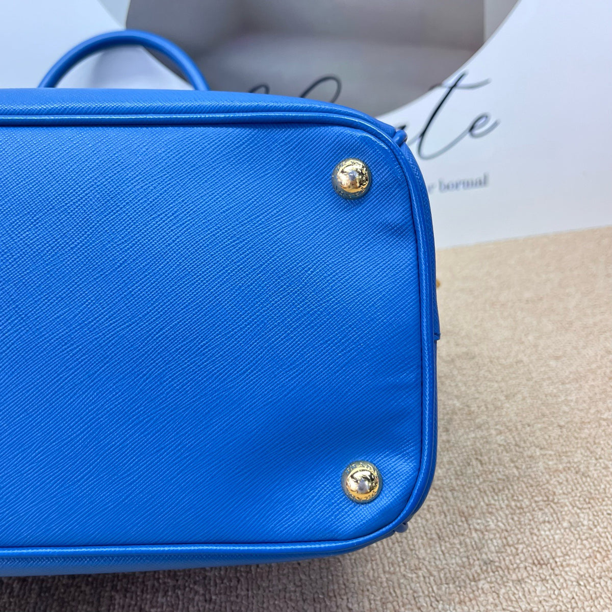 Prada - Galleria - Leather - Blue - (medium)