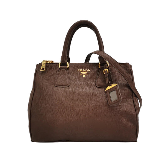 Prada - Galleria - Leather - Brown - (medium)