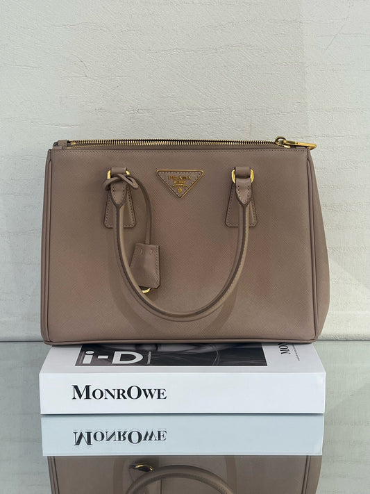Prada - Galleria - Leather - Brown - (small)