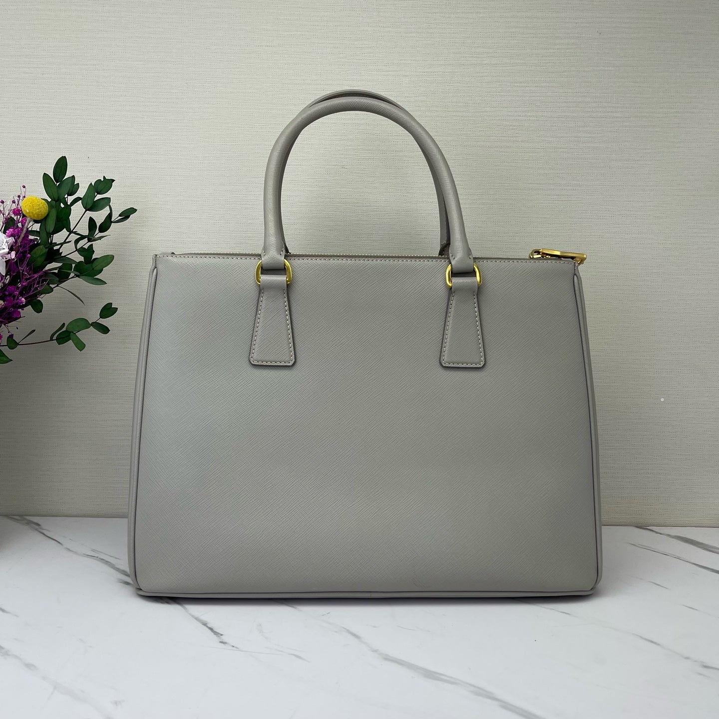 Prada - Galleria - Leather - Grey - (Medium)