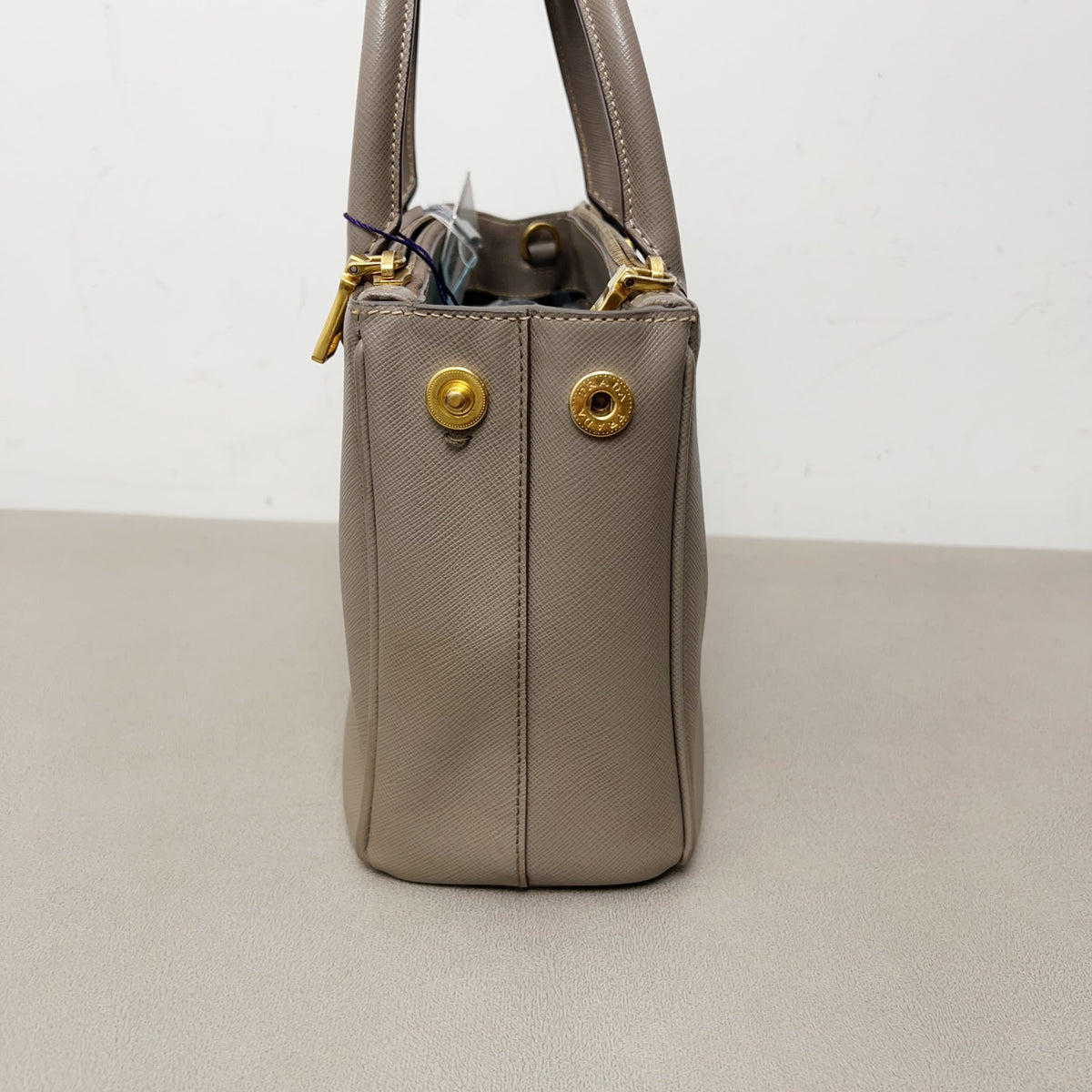 Prada - Galleria - Leather - Grey - (medium)