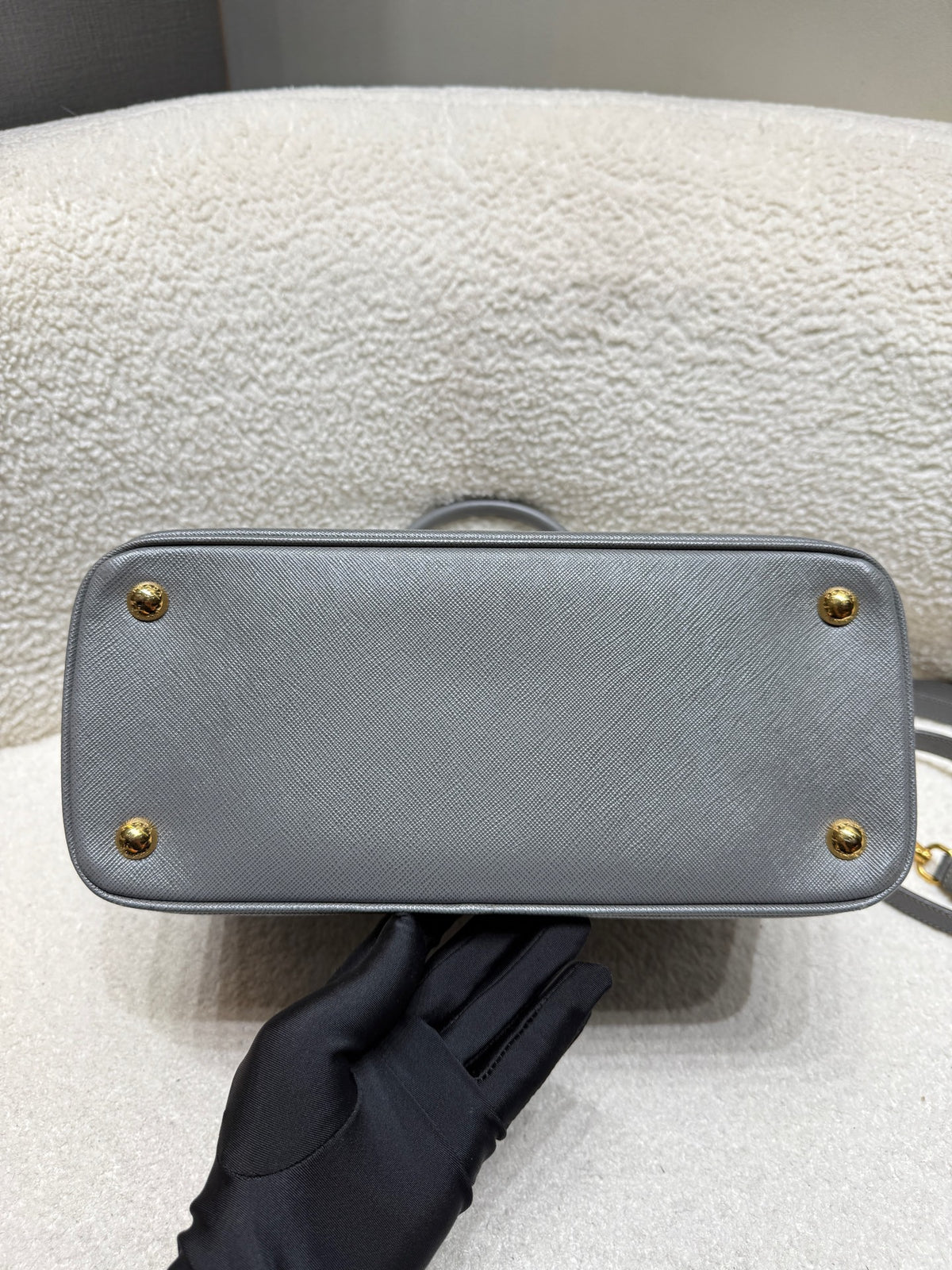 Prada - Galleria - Leather - Grey - (Medium)