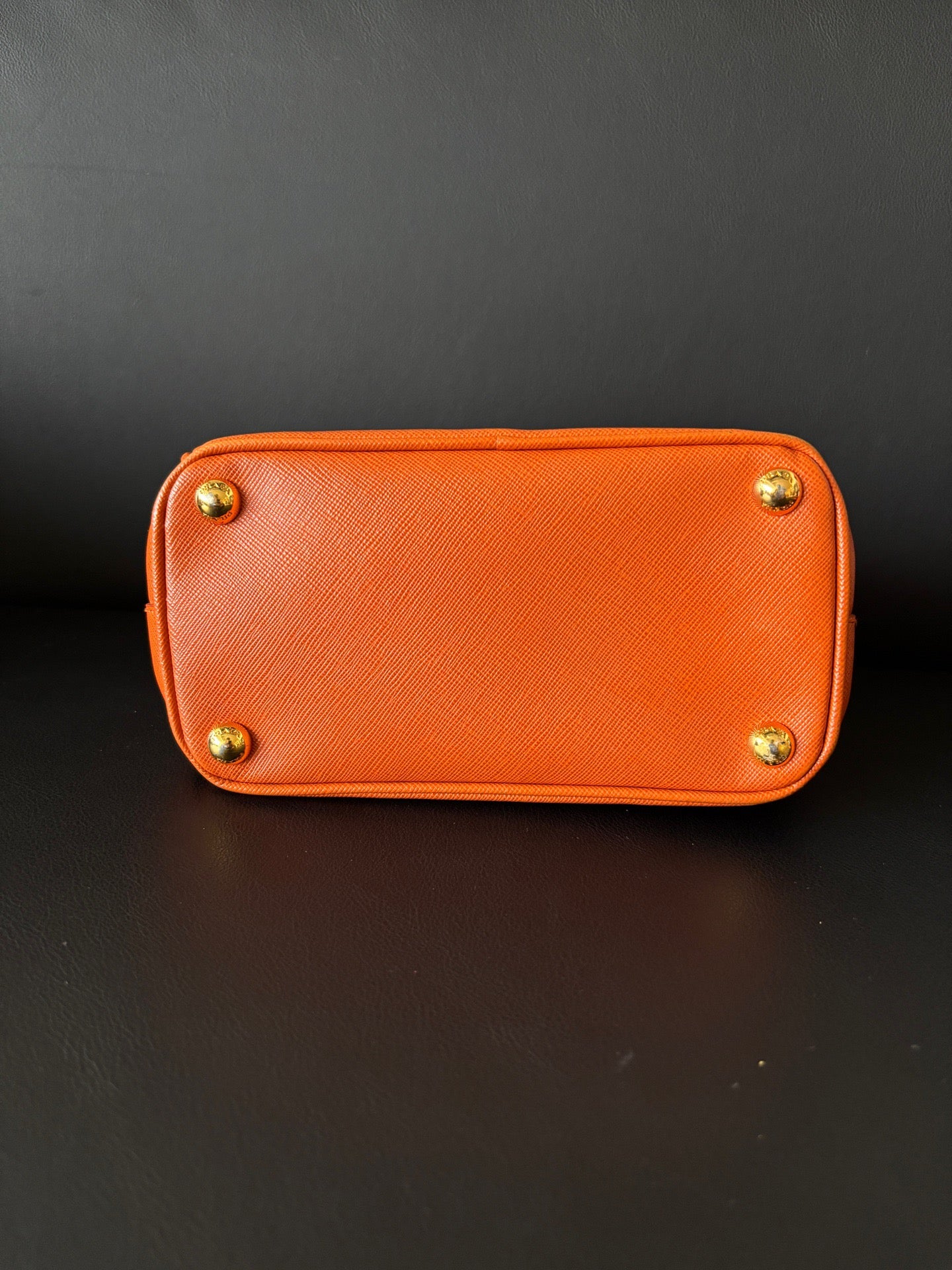 Prada - Galleria - Leather - Orange - (mini)