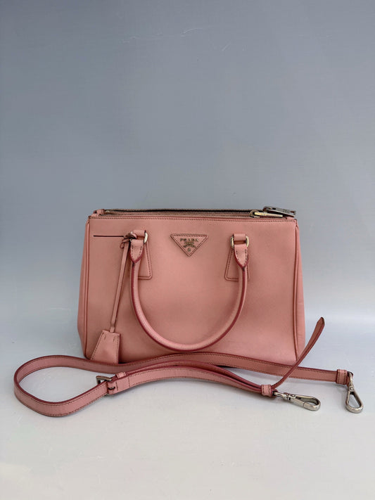 Prada - Galleria - Leather - Pink - (medium)