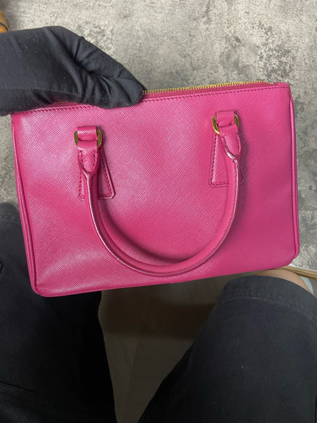 Prada - Galleria - Leather - Pink - (medium)