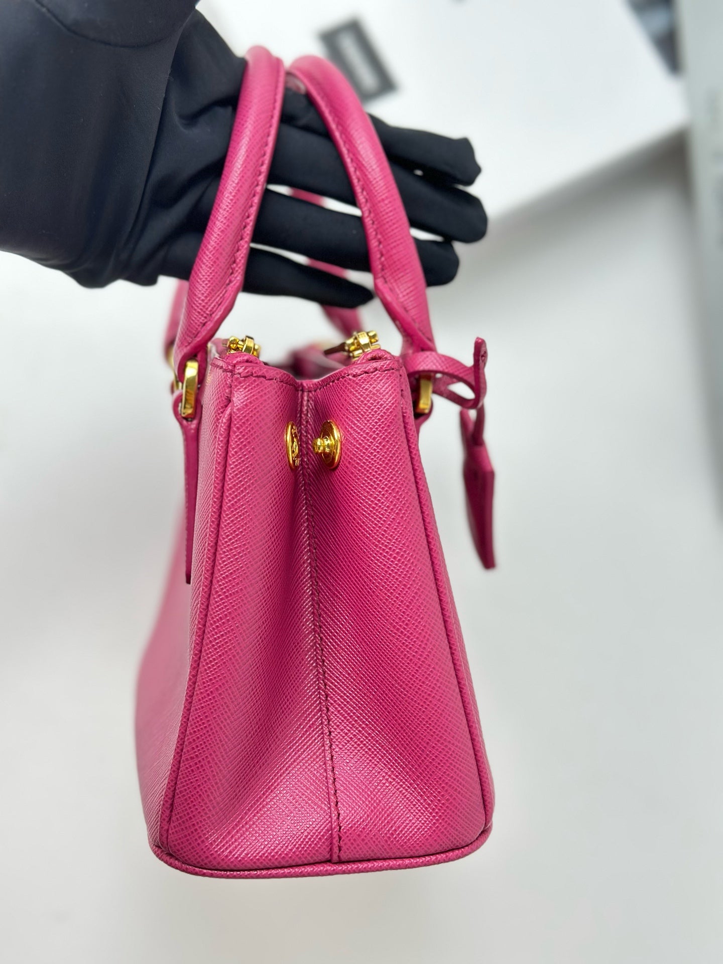 Prada - Galleria - Leather - Pink - (mini)