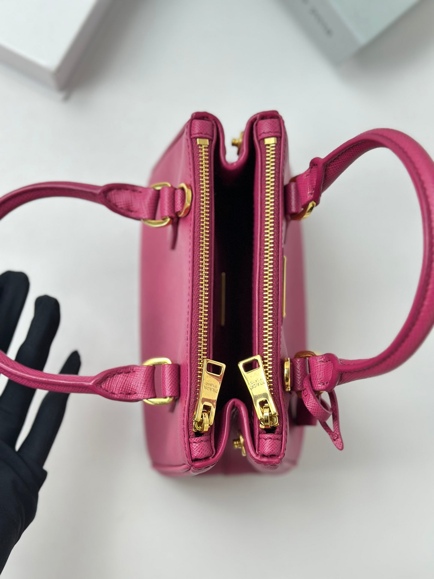 Prada - Galleria - Leather - Pink - (mini)