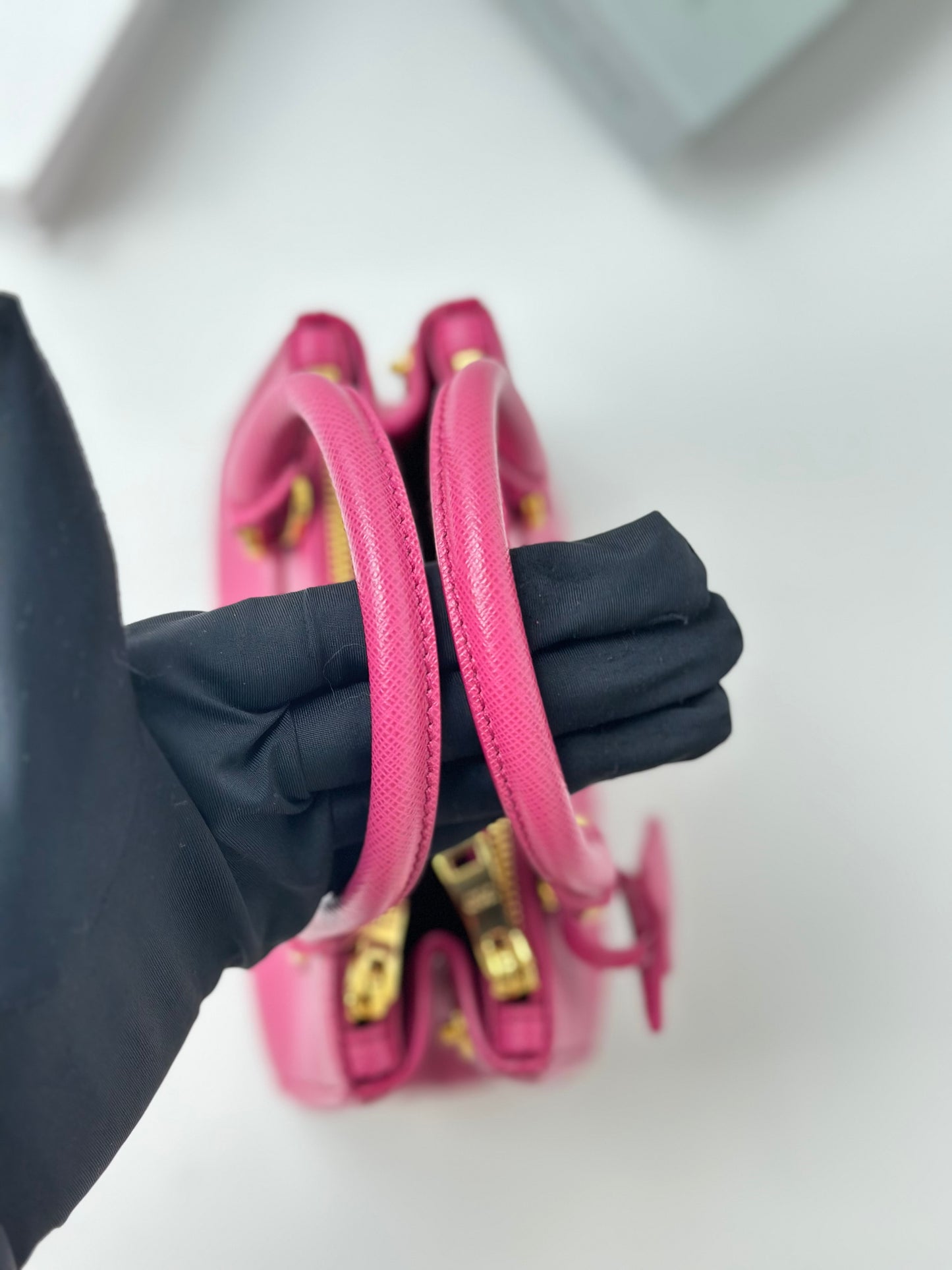 Prada - Galleria - Leather - Pink - (mini)