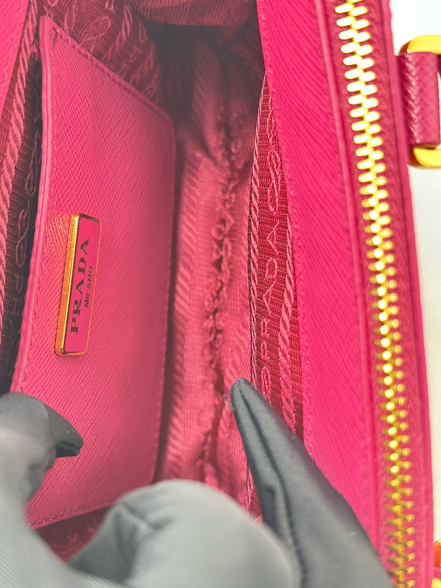 Prada - Galleria - Leather - Pink - (mini)