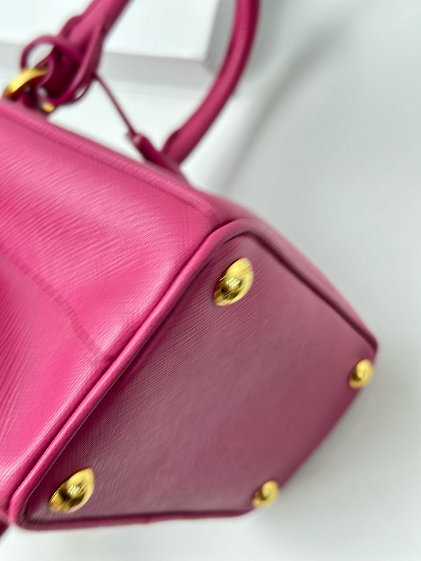 Prada - Galleria - Leather - Pink - (mini)