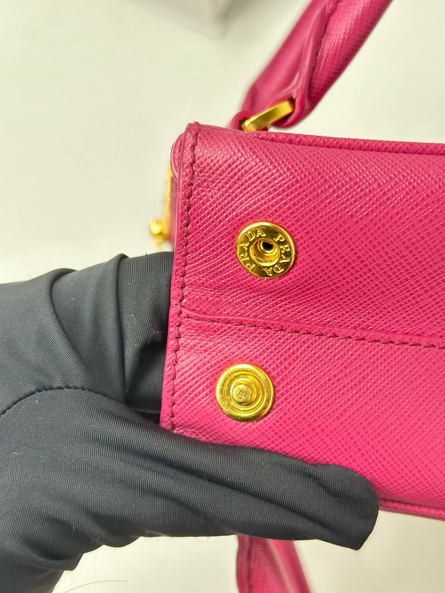 Prada - Galleria - Leather - Pink - (mini)