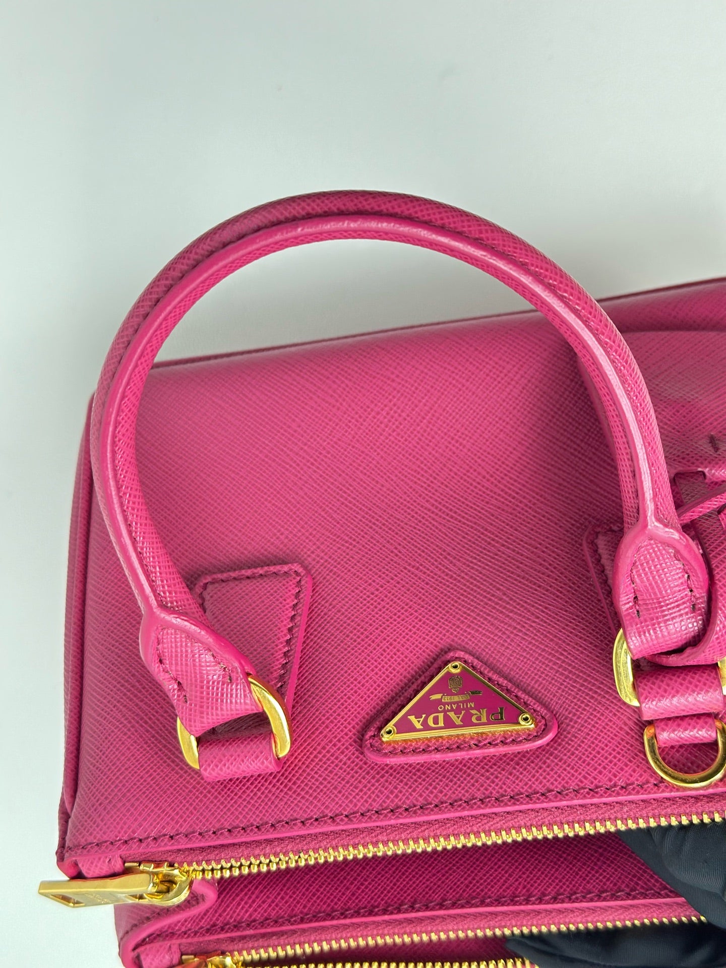 Prada - Galleria - Leather - Pink - (mini)