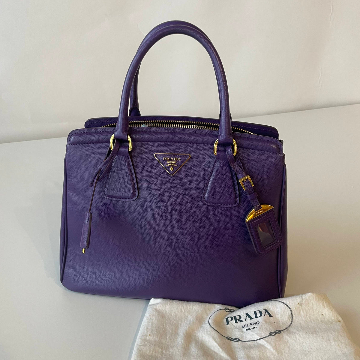 Prada - Galleria - Leather - Purple