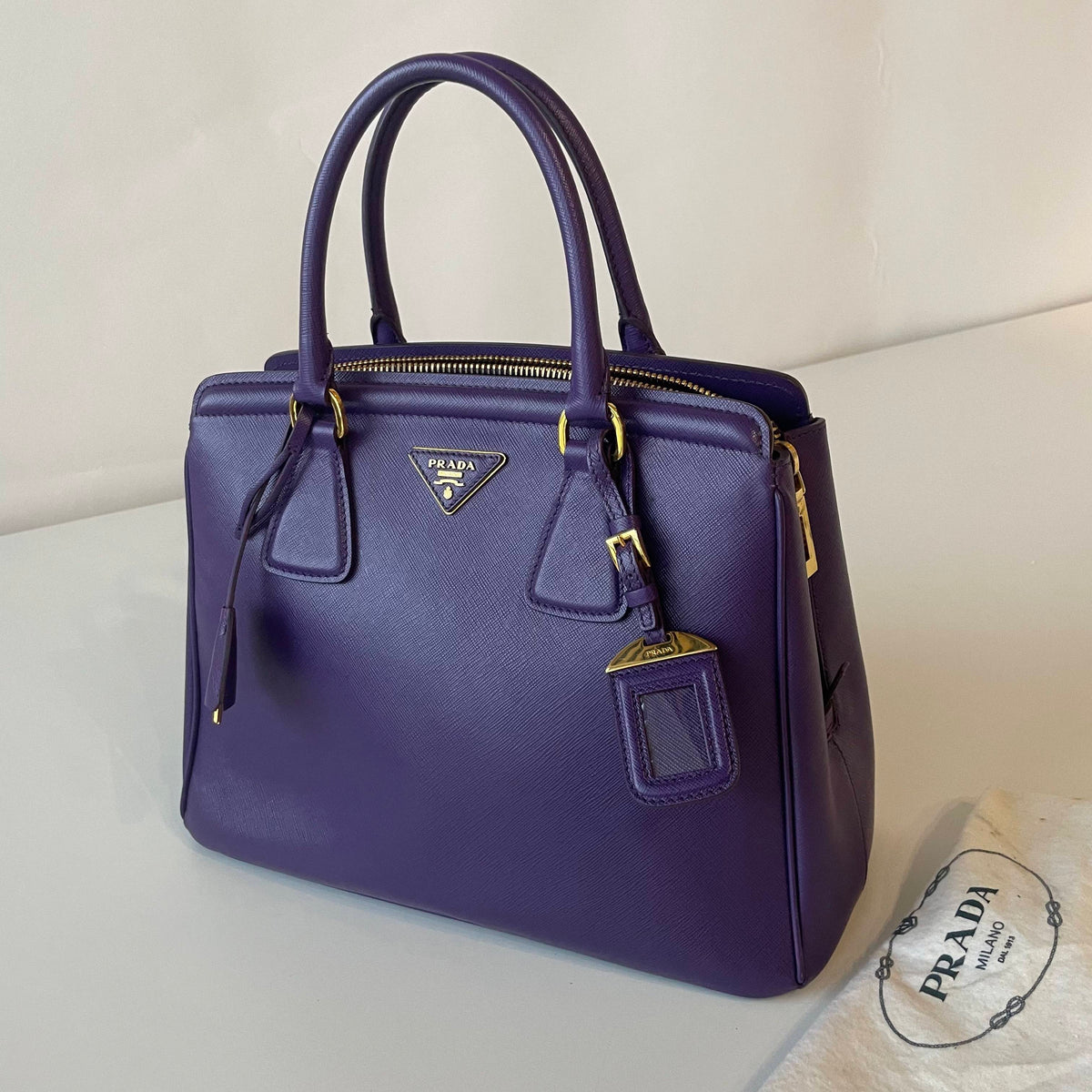 Prada - Galleria - Leather - Purple