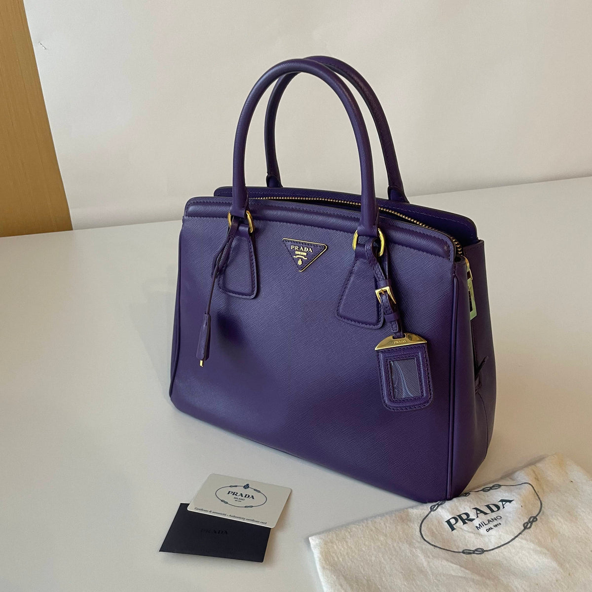 Prada - Galleria - Leather - Purple