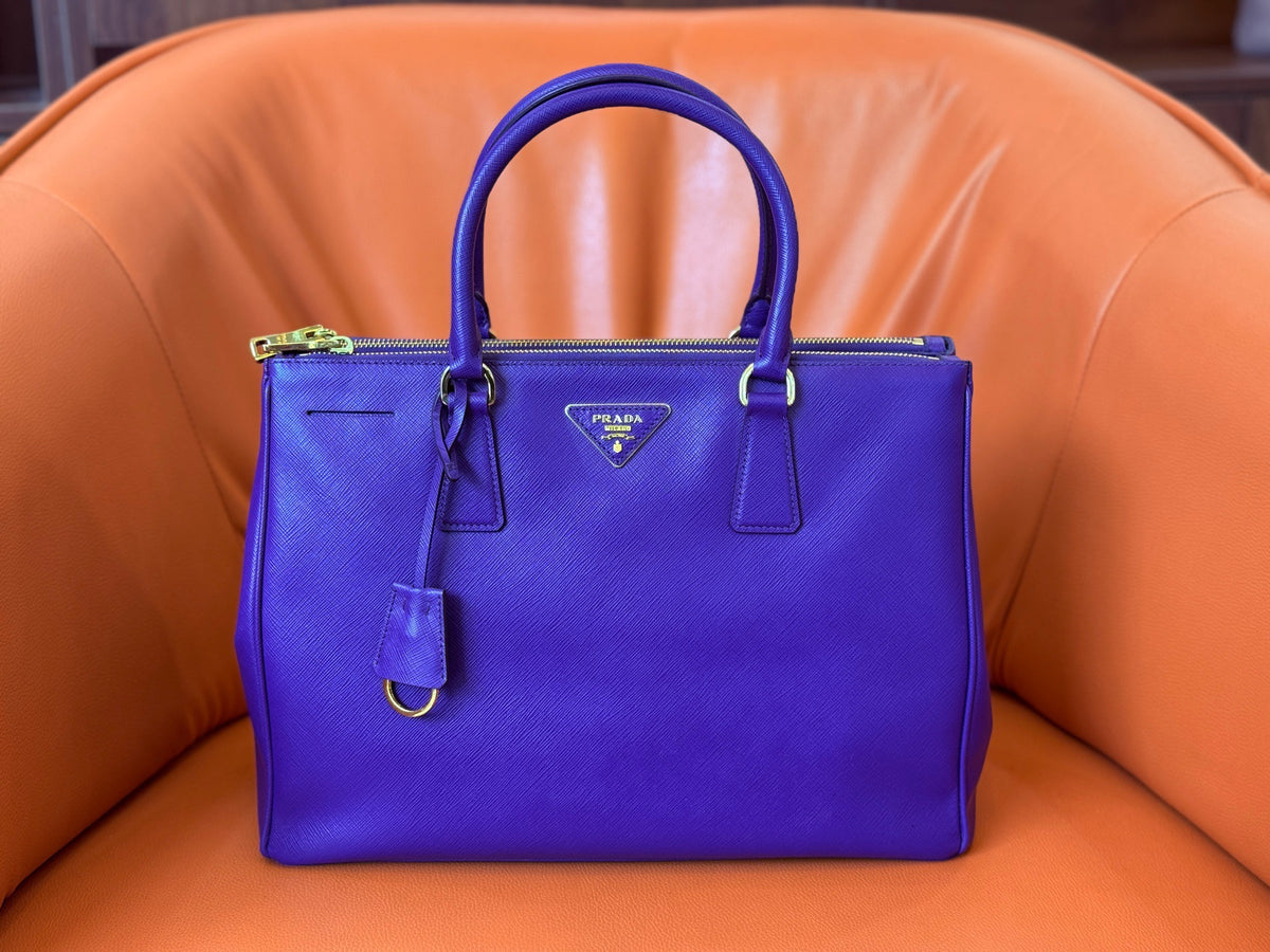 Prada - Galleria - Leather - Purple - (medium)