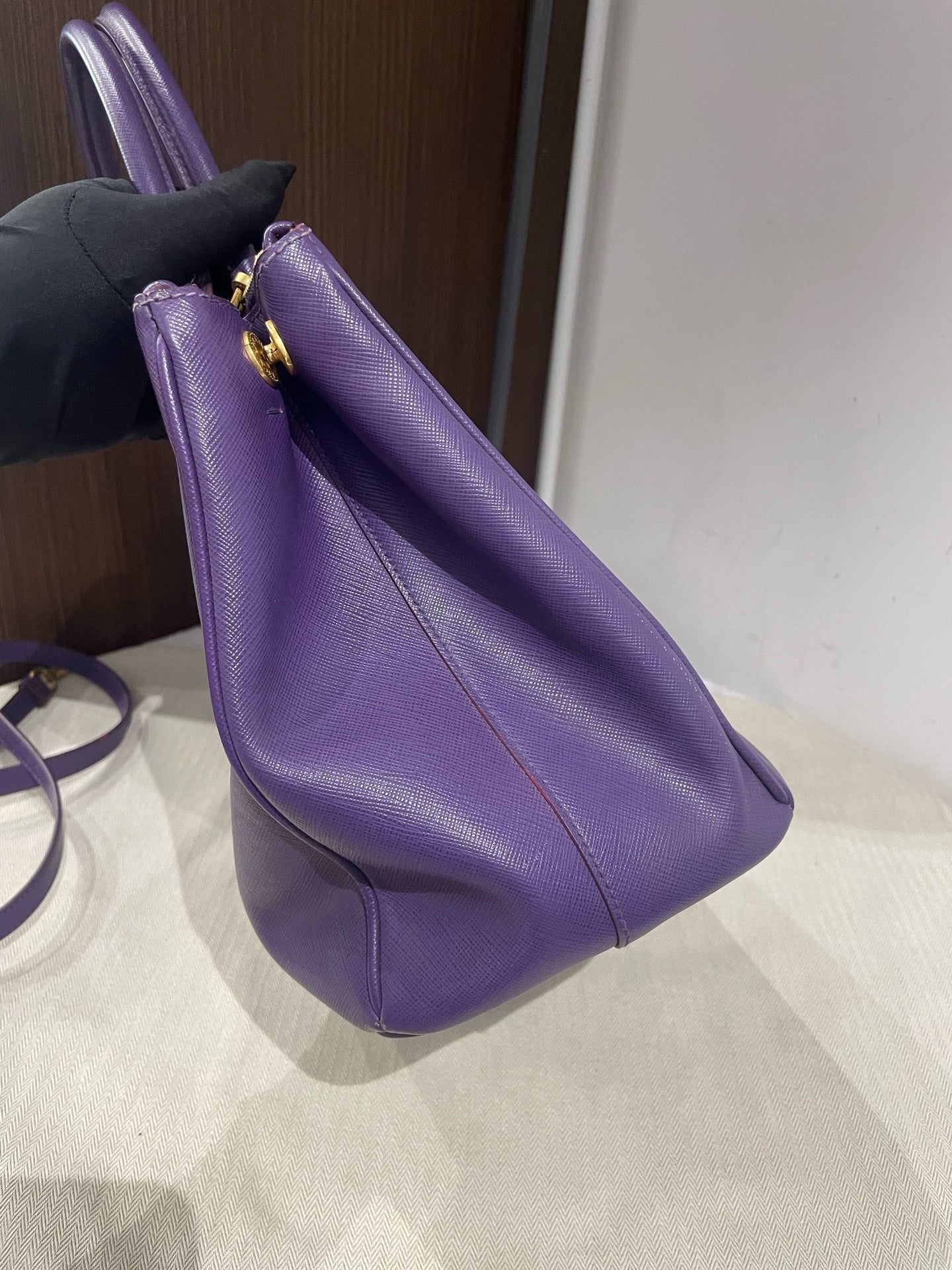 Prada - Galleria - Leather - Purple - (medium)
