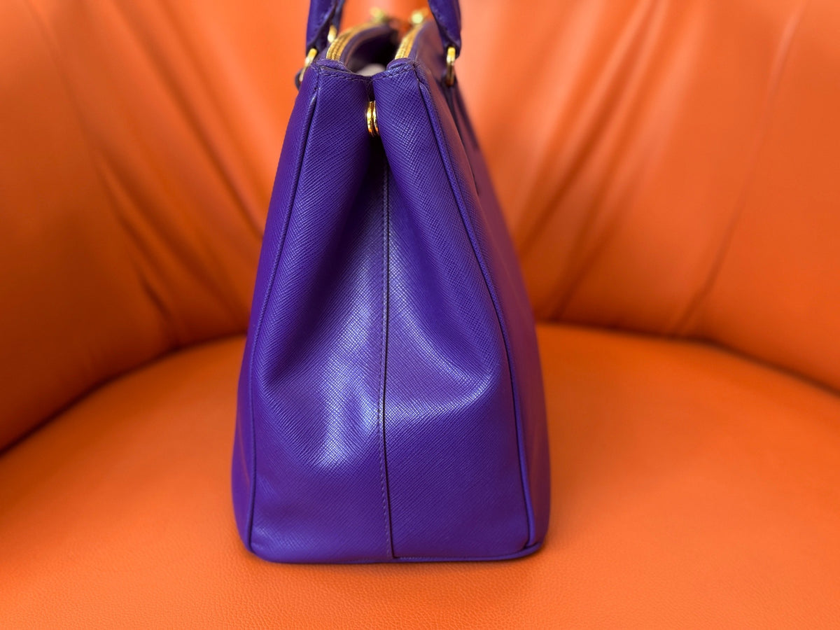 Prada - Galleria - Leather - Purple - (medium)