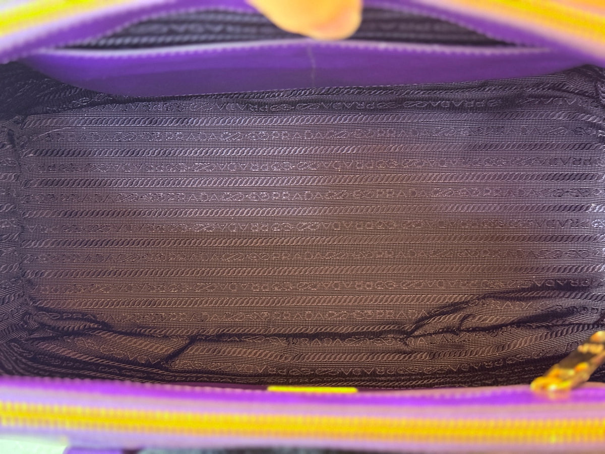 Prada - Galleria - Leather - Purple - (medium)