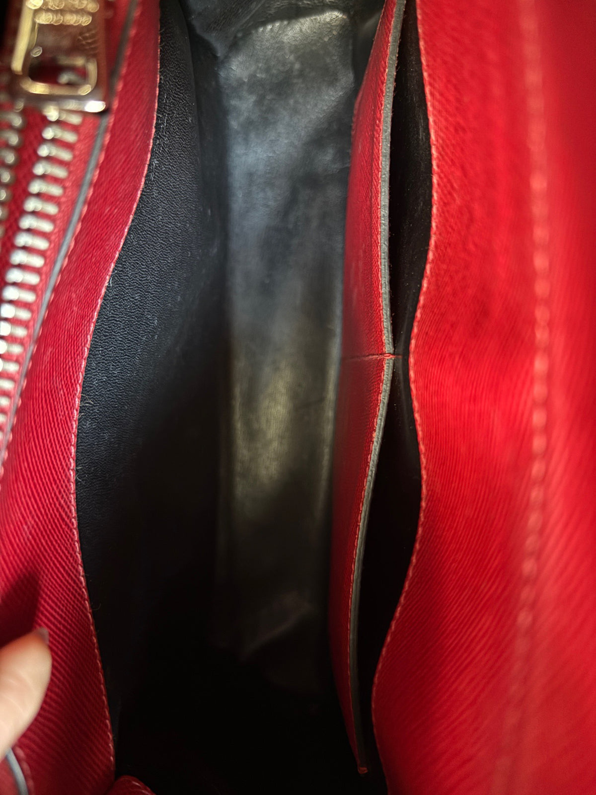 Prada - Galleria - Leather - Red - (Medium)