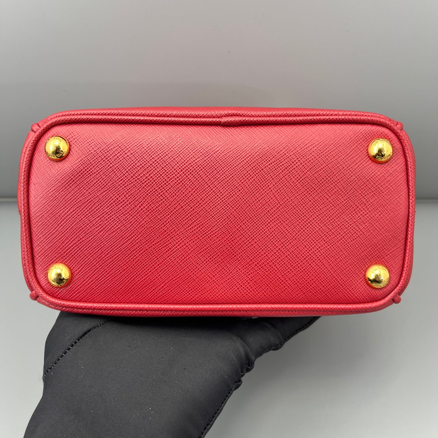 Prada - Galleria - Leather - Red - (mini)