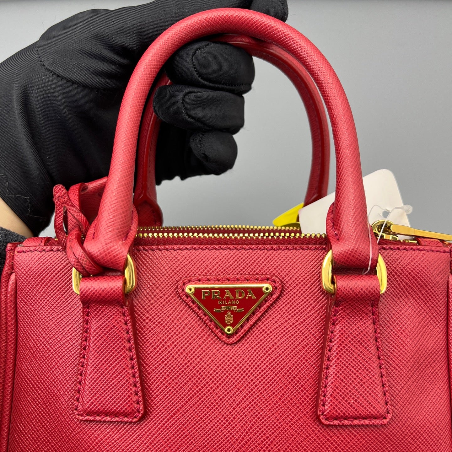 Prada - Galleria - Leather - Red - (mini)