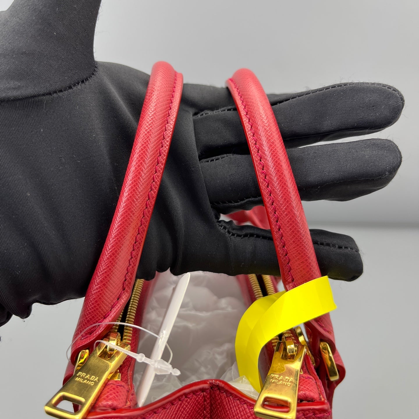 Prada - Galleria - Leather - Red - (mini)