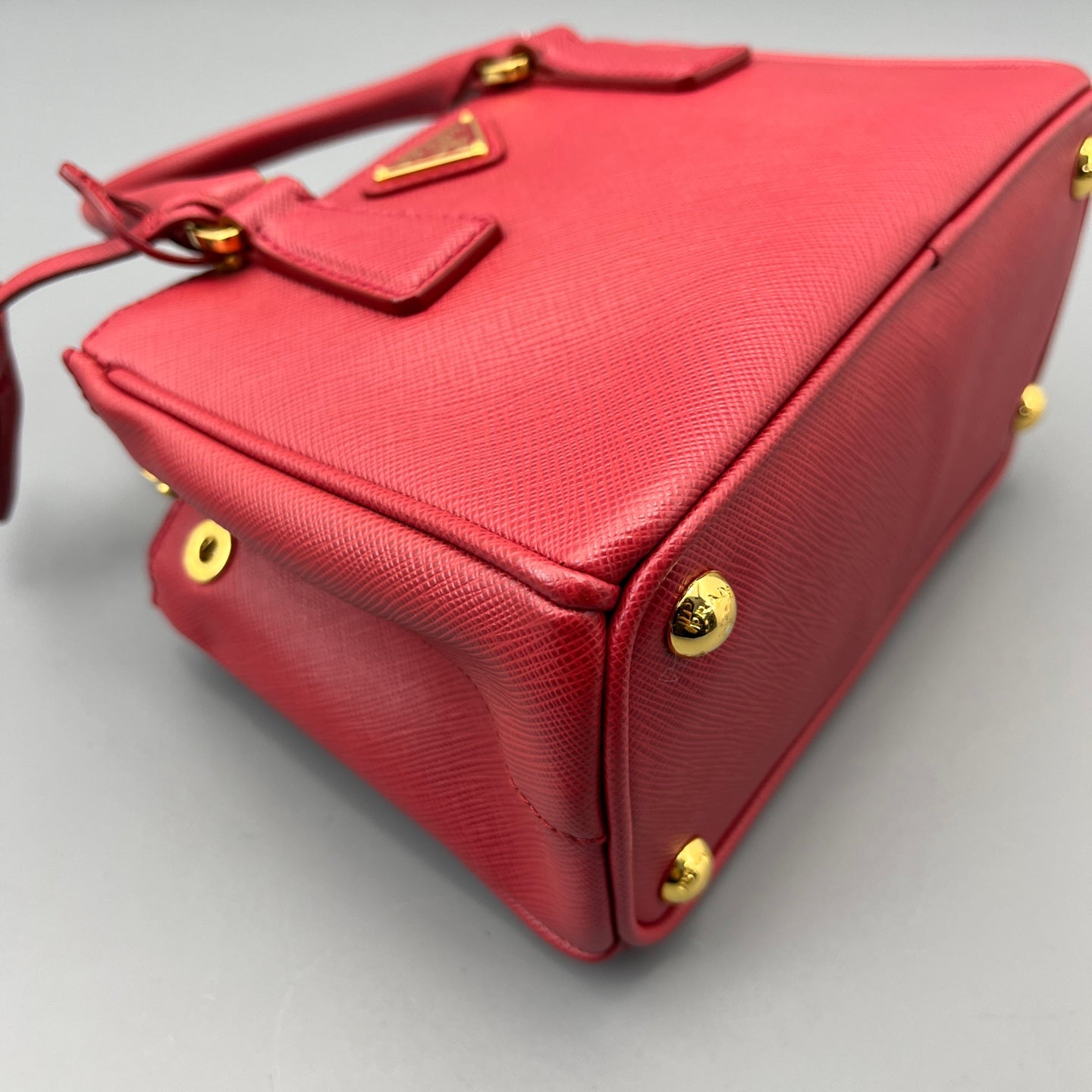 Prada - Galleria - Leather - Red - (mini)