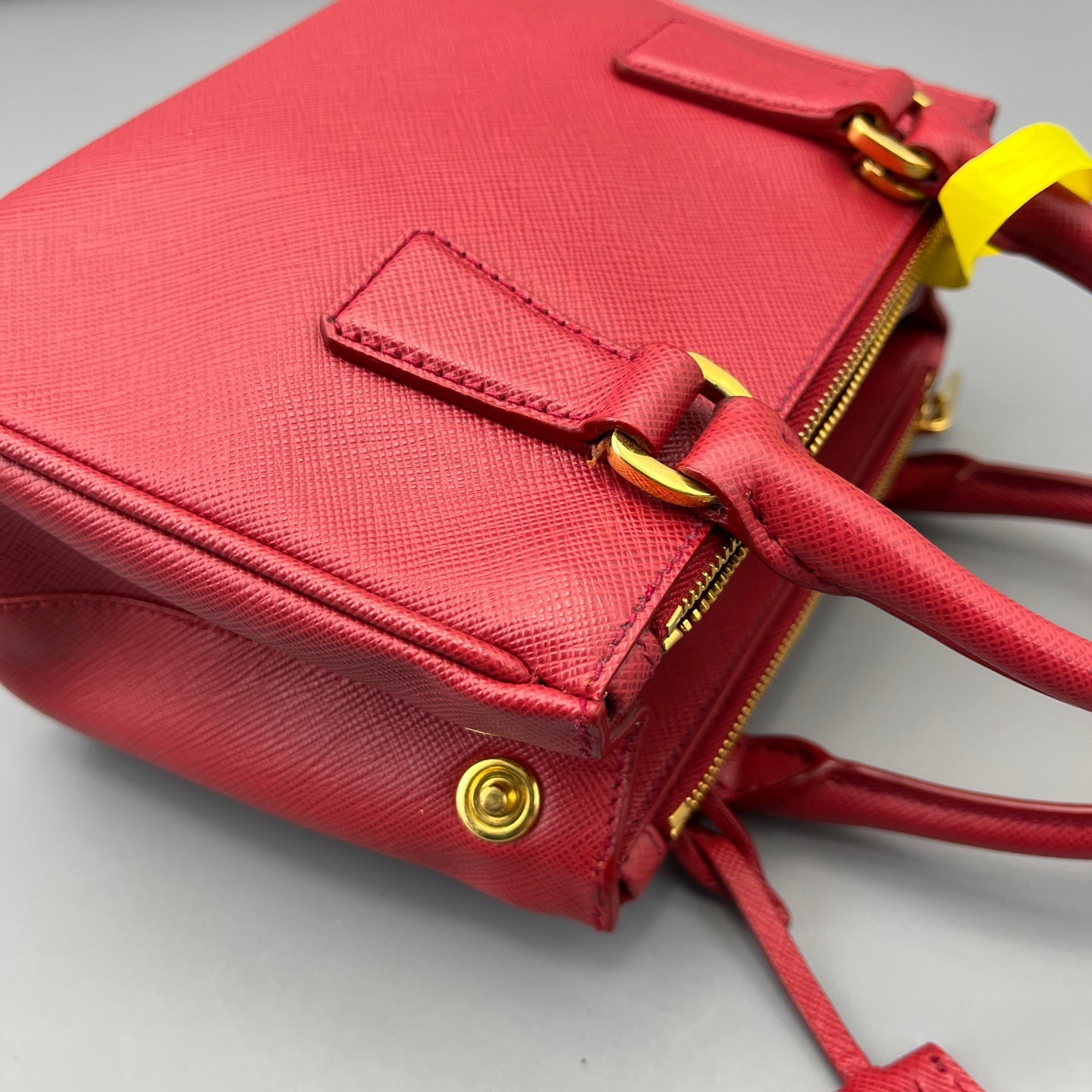 Prada - Galleria - Leather - Red - (mini)