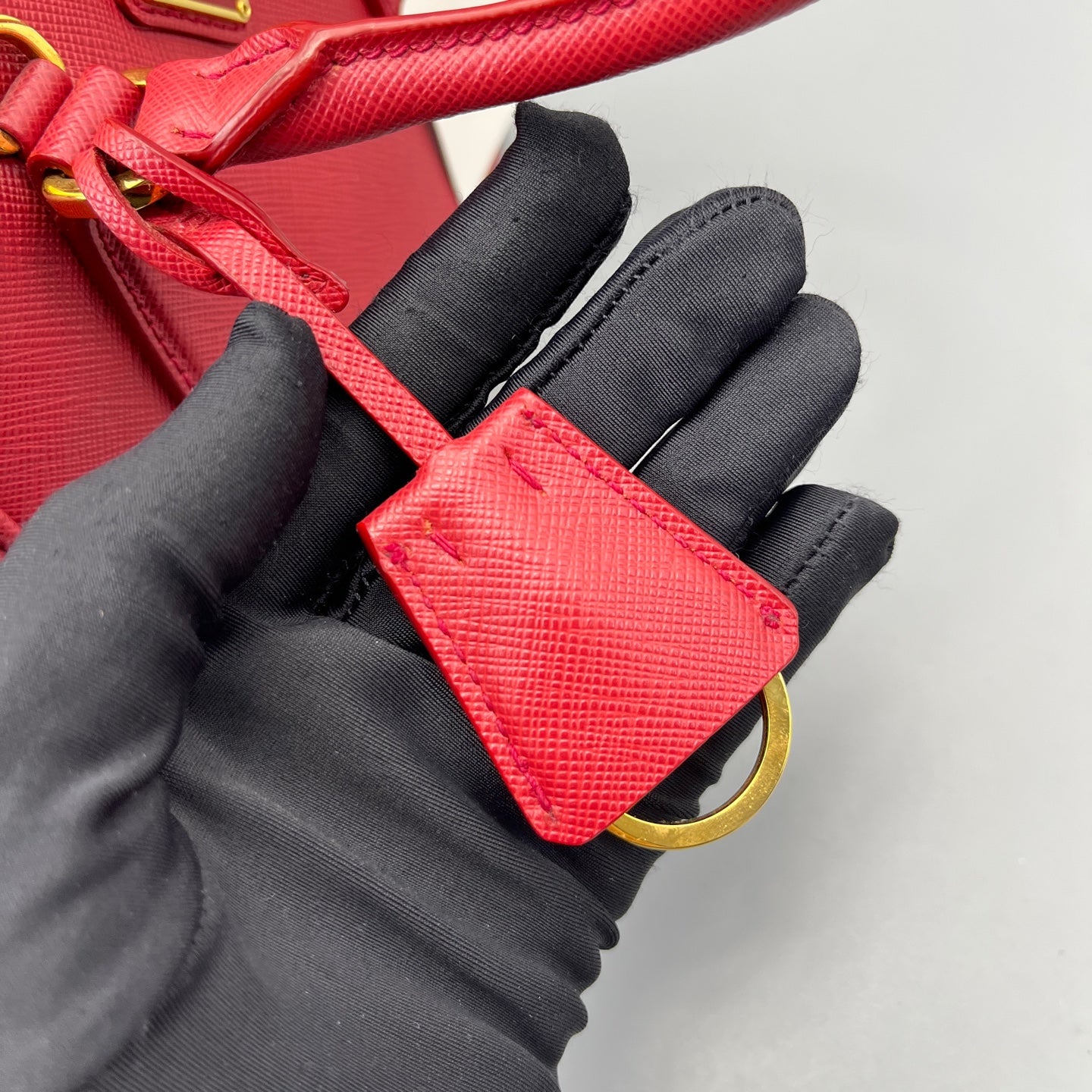 Prada - Galleria - Leather - Red - (mini)
