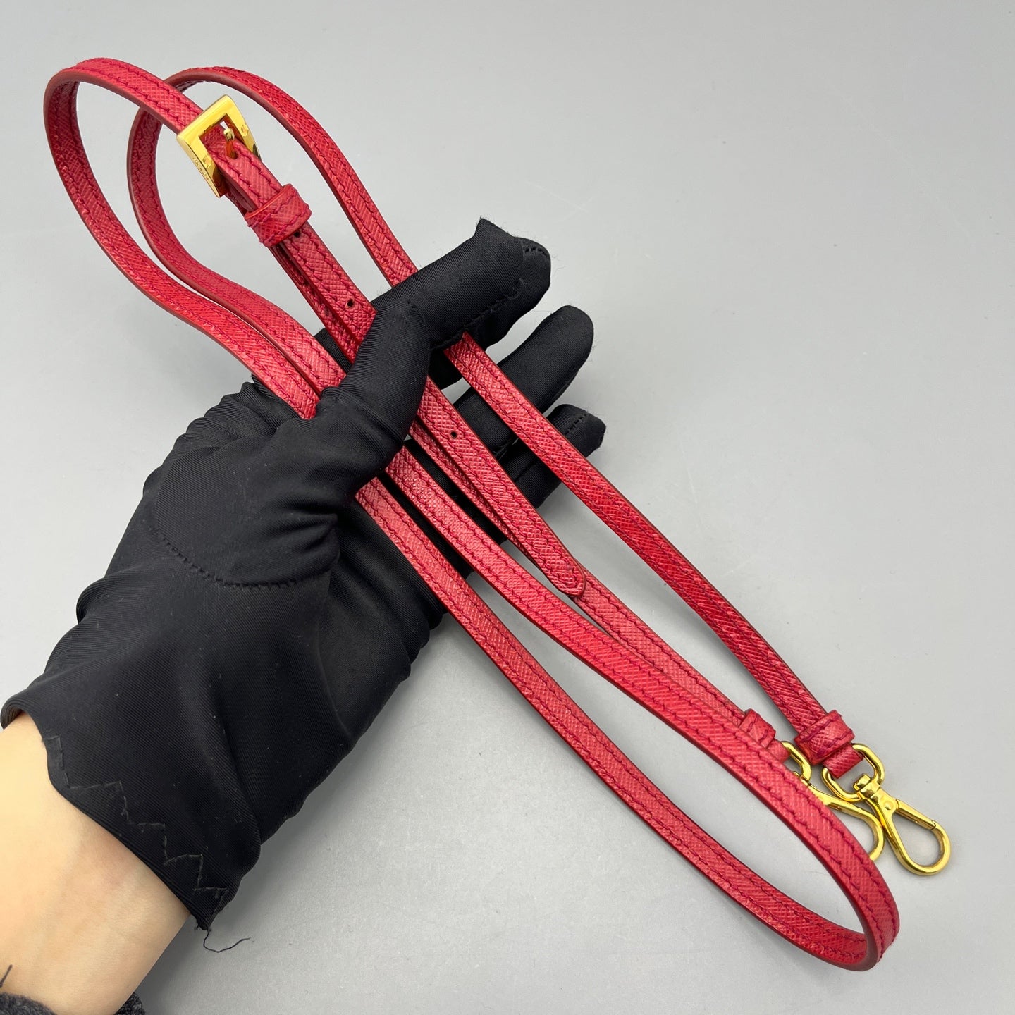 Prada - Galleria - Leather - Red - (mini)