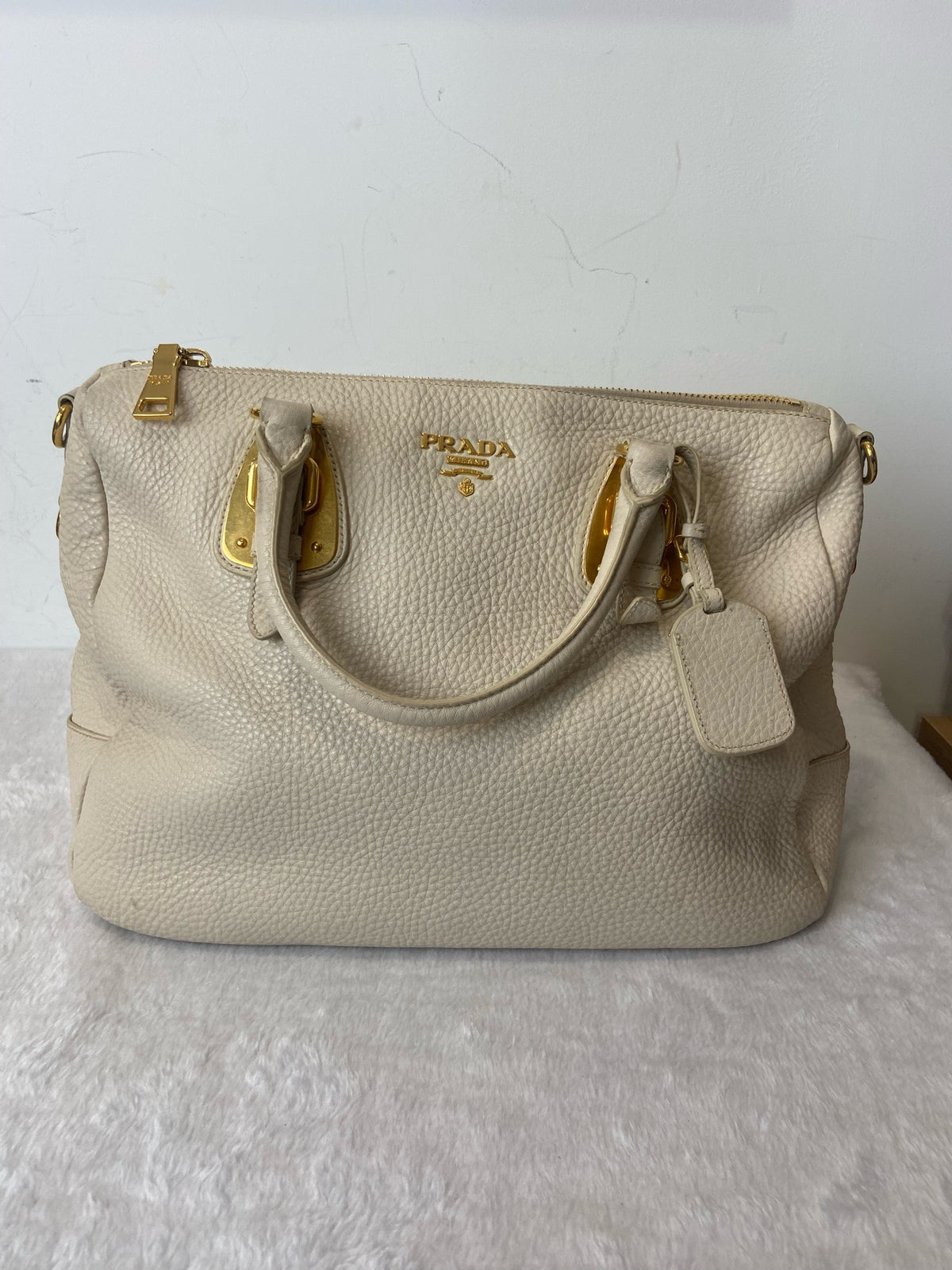 Prada - Galleria - Leather - White - (large)