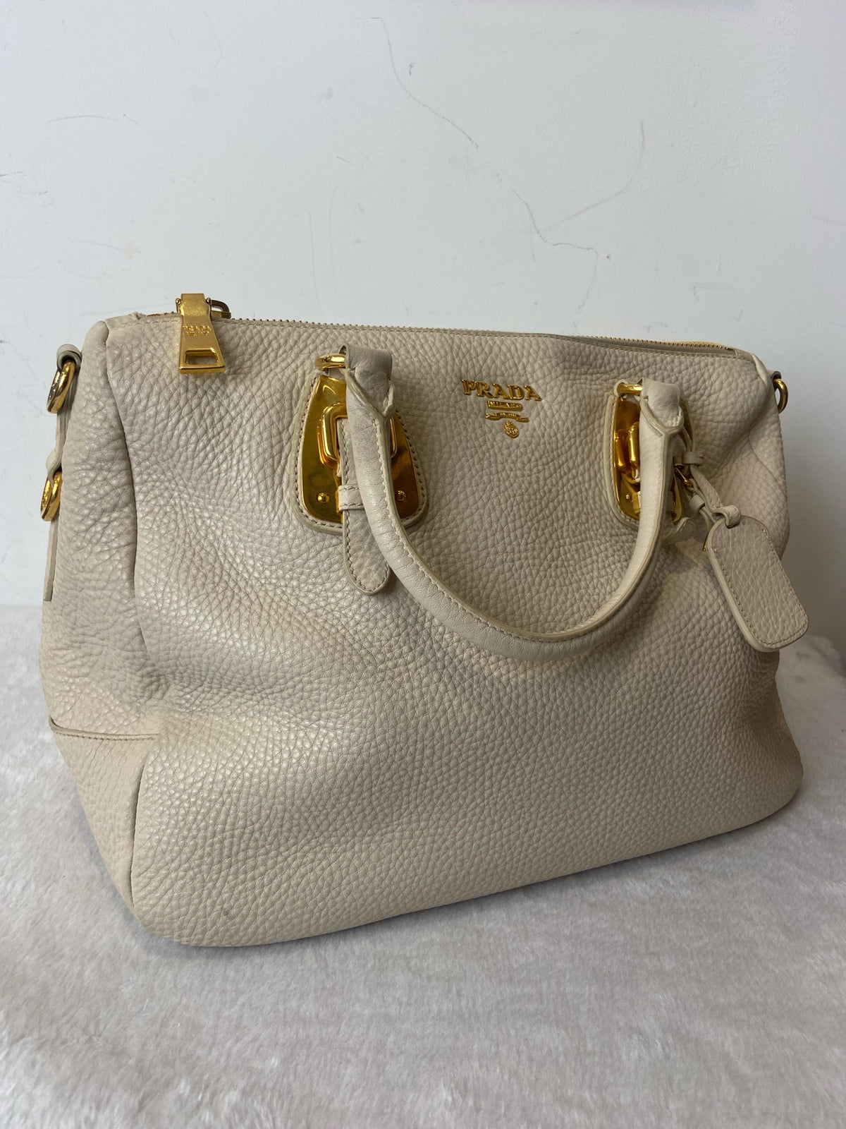 Prada - Galleria - Leather - White - (large)