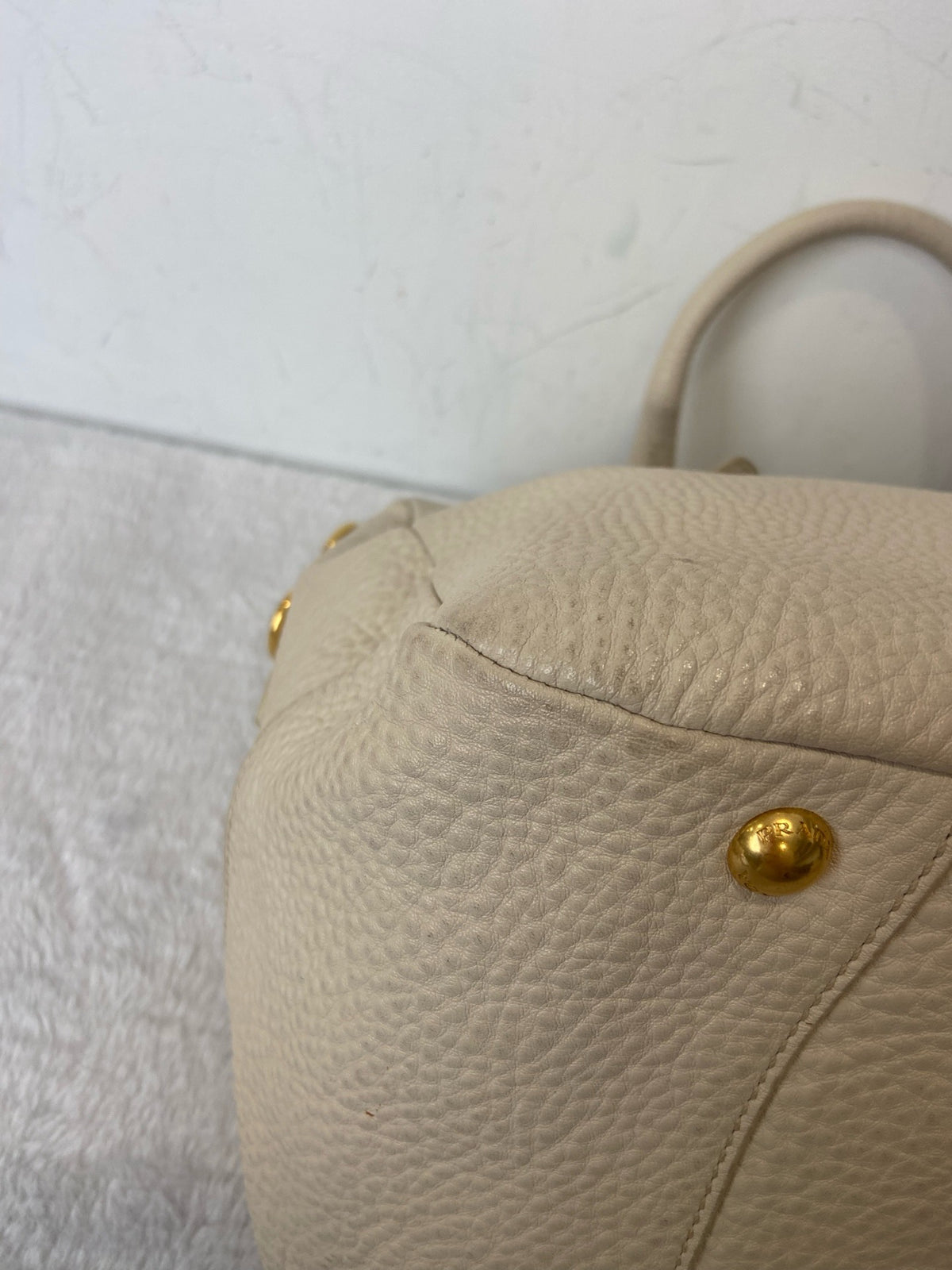 Prada - Galleria - Leather - White - (large)