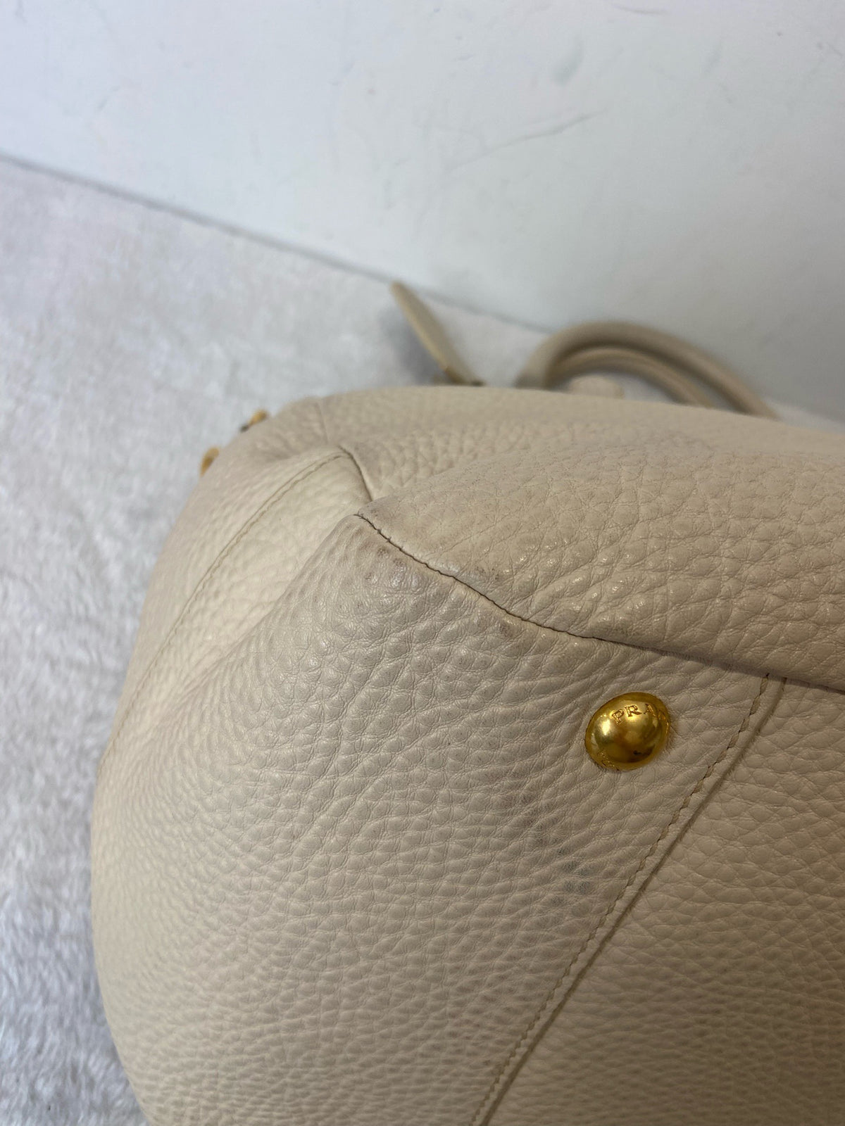 Prada - Galleria - Leather - White - (large)