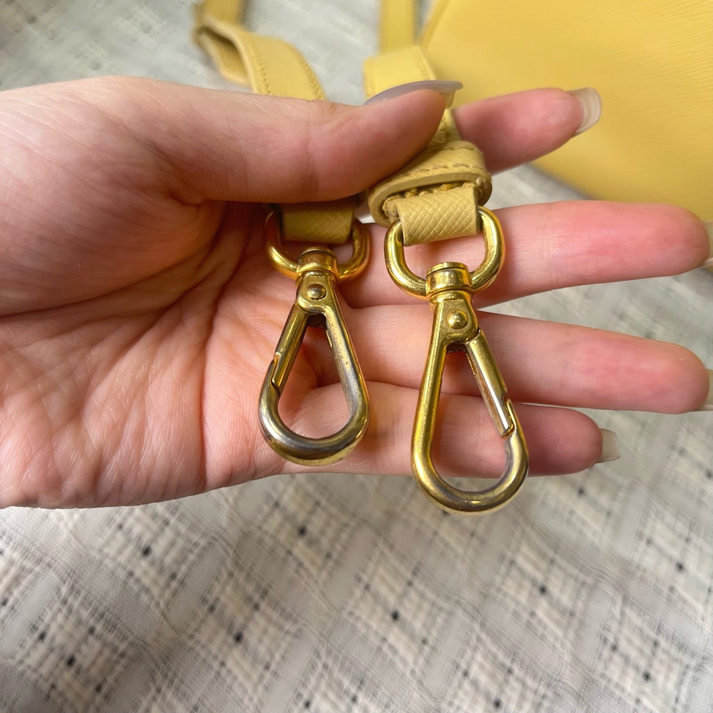 Prada - Galleria - Leather - Yellow - (medium)