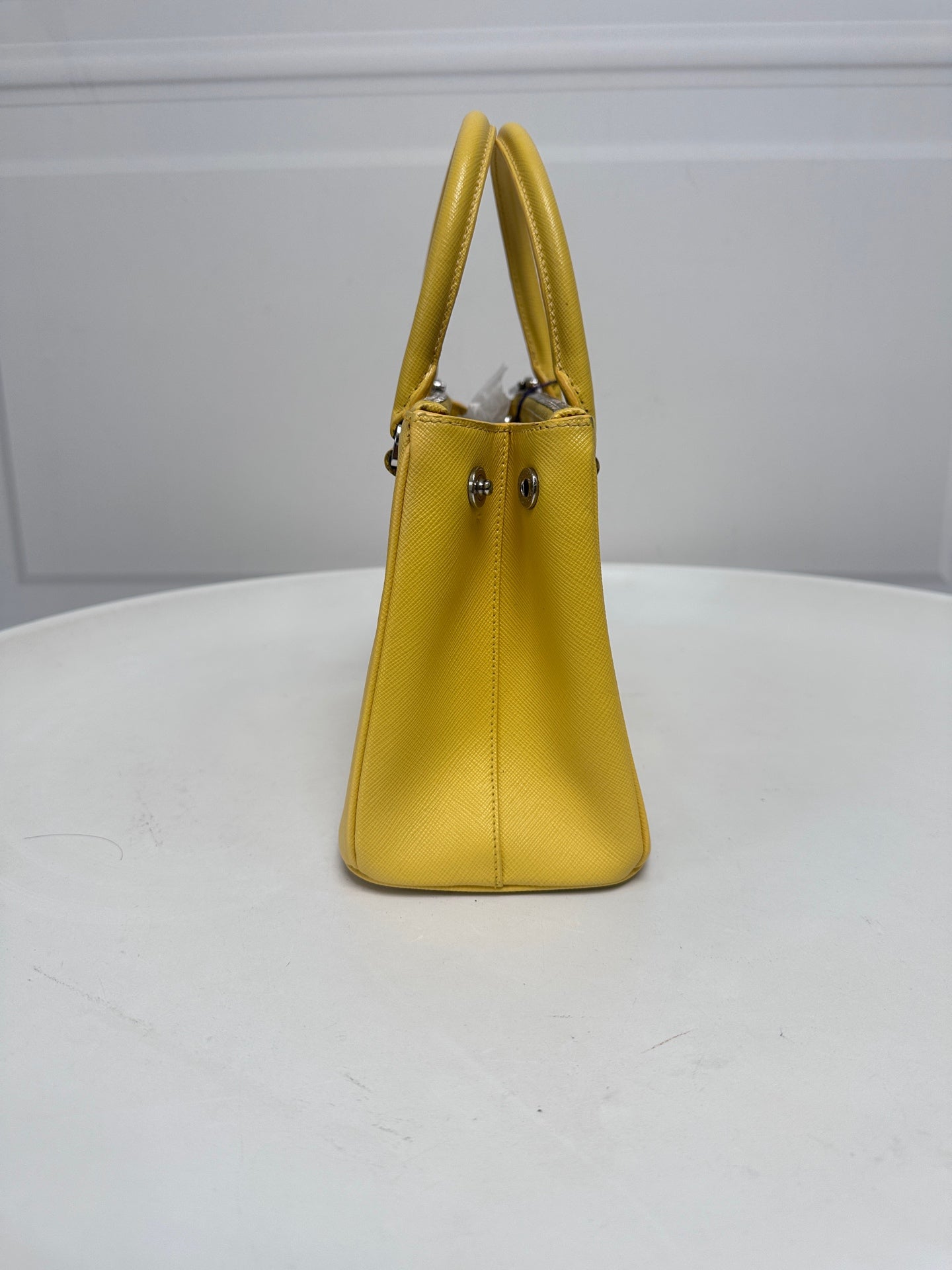 Prada - Galleria - Leather - Yellow - (small)