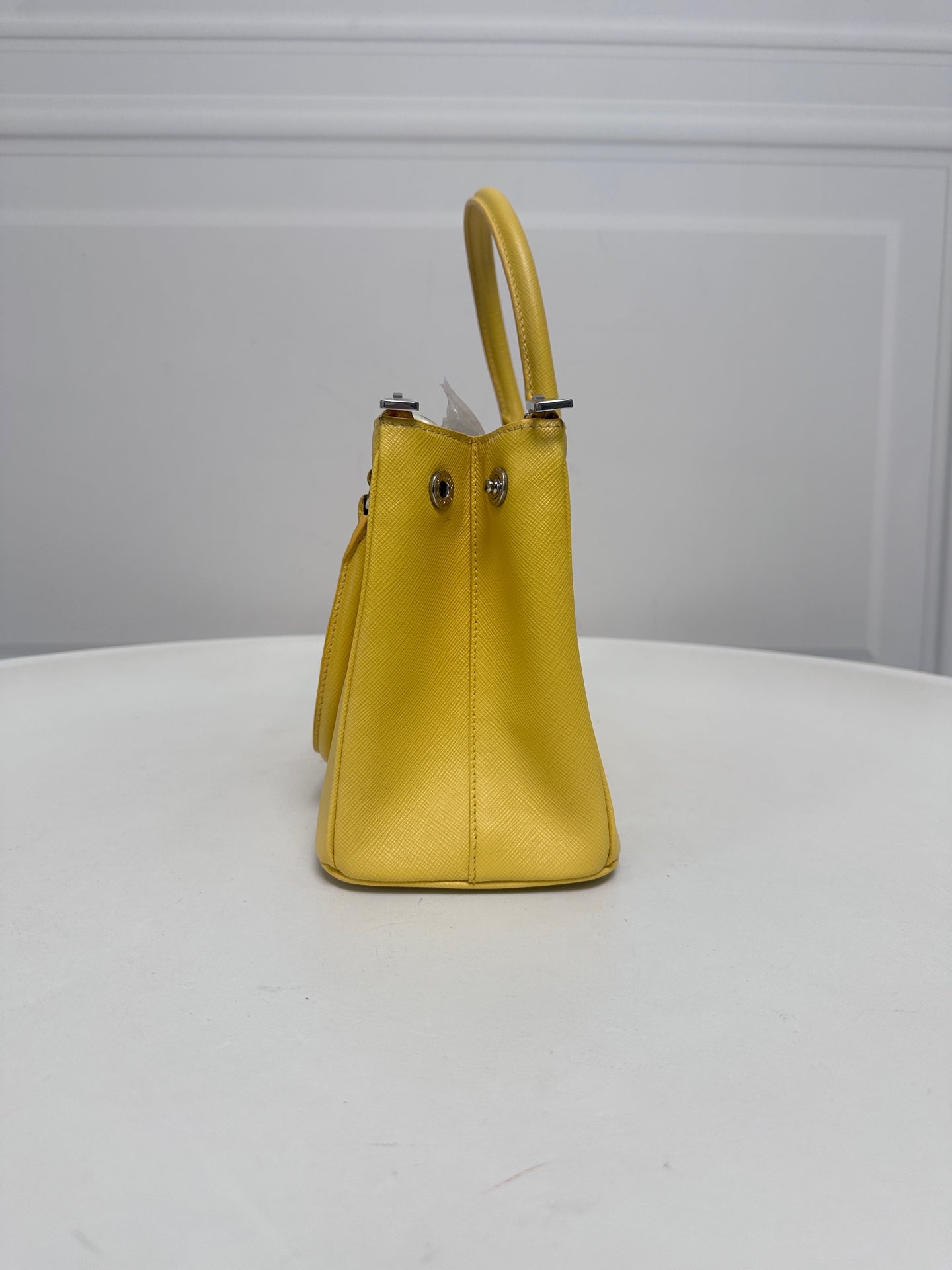 Prada - Galleria - Leather - Yellow - (small)