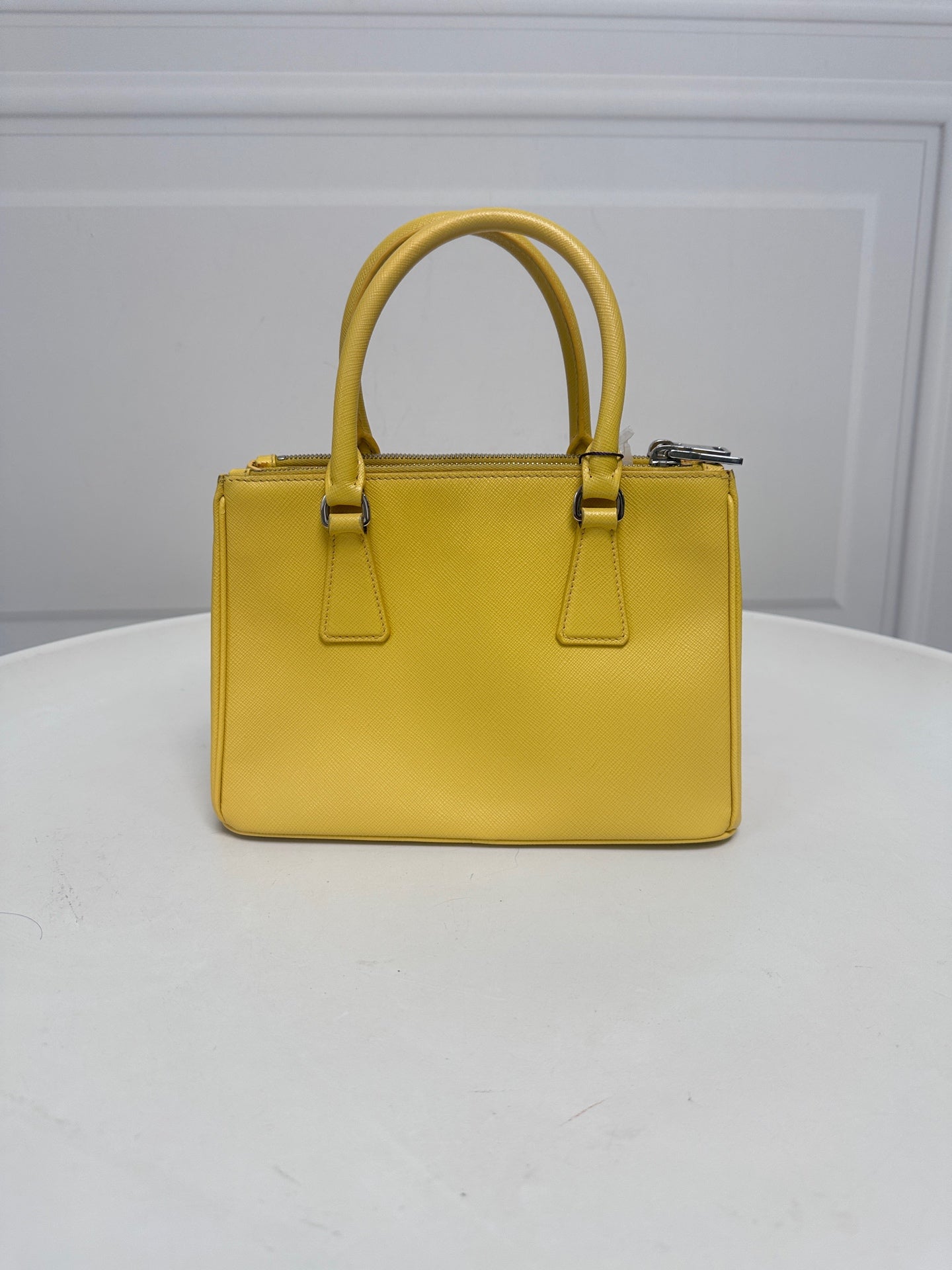 Prada - Galleria - Leather - Yellow - (small)