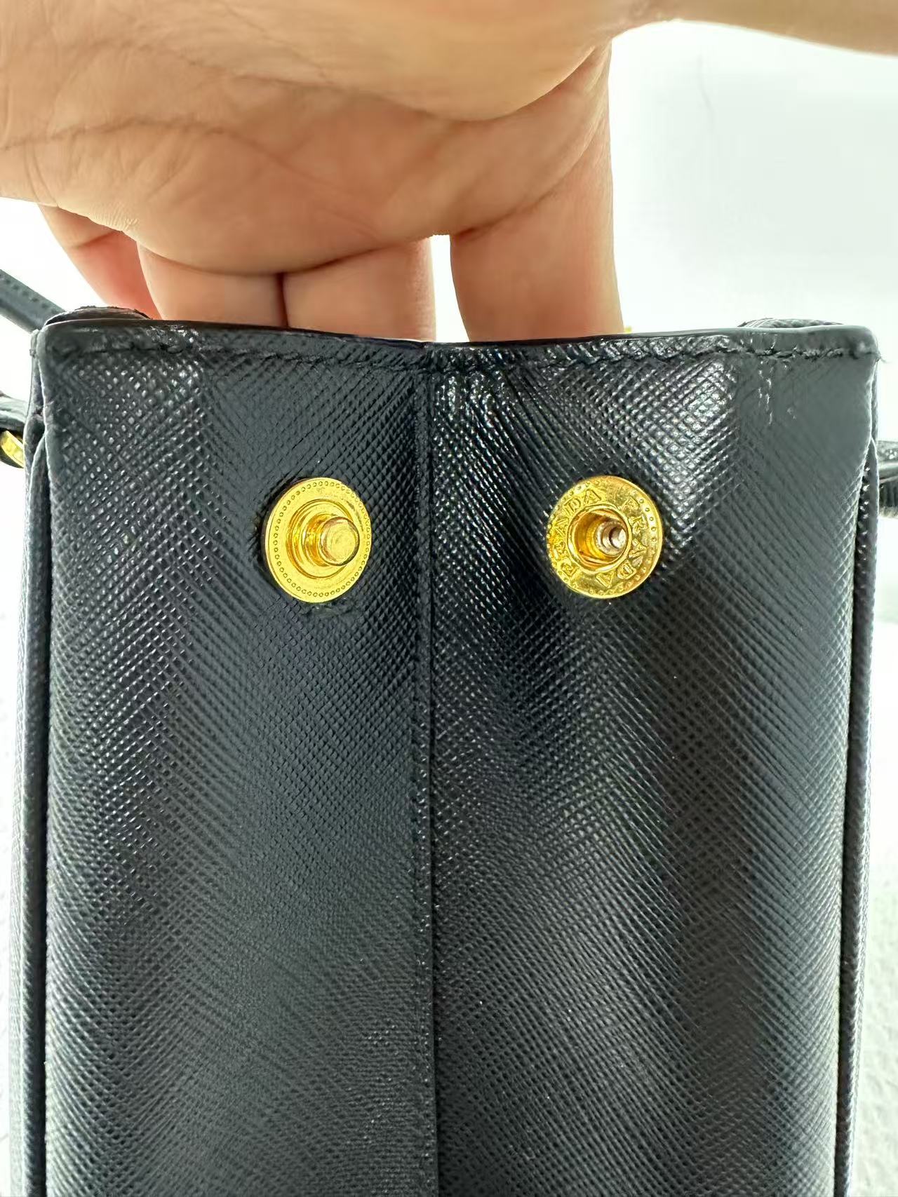 Prada - Galleria - Saffiano leather - Black - (small)