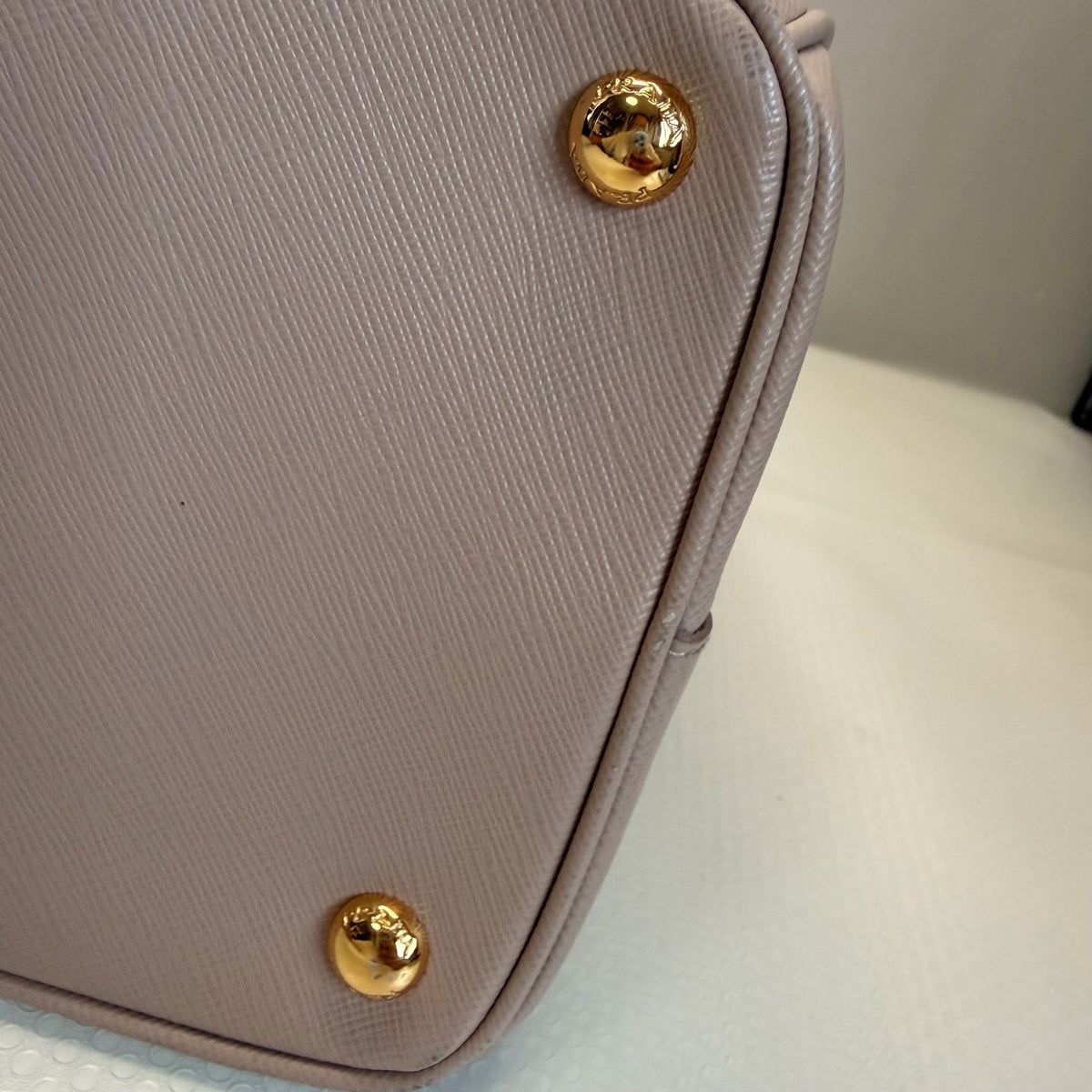 Prada - Galleria Saffiano Lux Tote - Leather - Pink - (large)