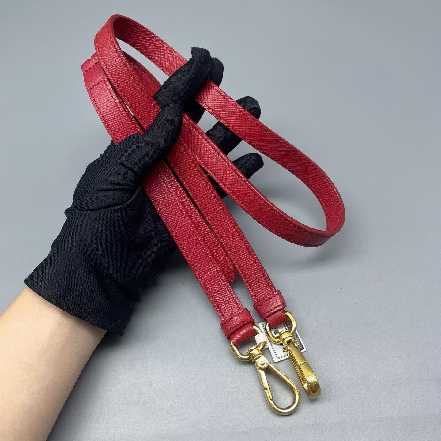 Prada - Galleria Saffiano Lux Tote - Saffiano leather - Red with Gold-Tone Hardware - (small)