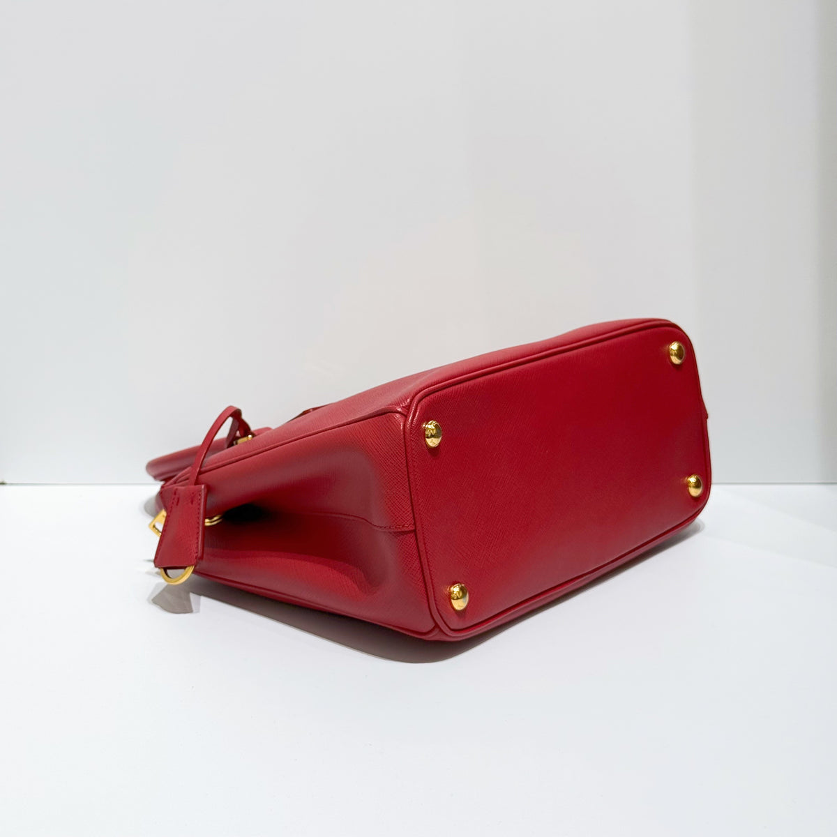 Prada - Galleria Small - Leather - Red - (small)