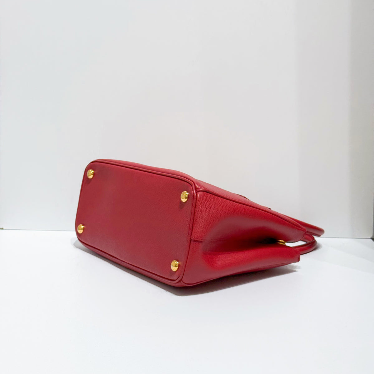 Prada - Galleria Small - Leather - Red - (small)